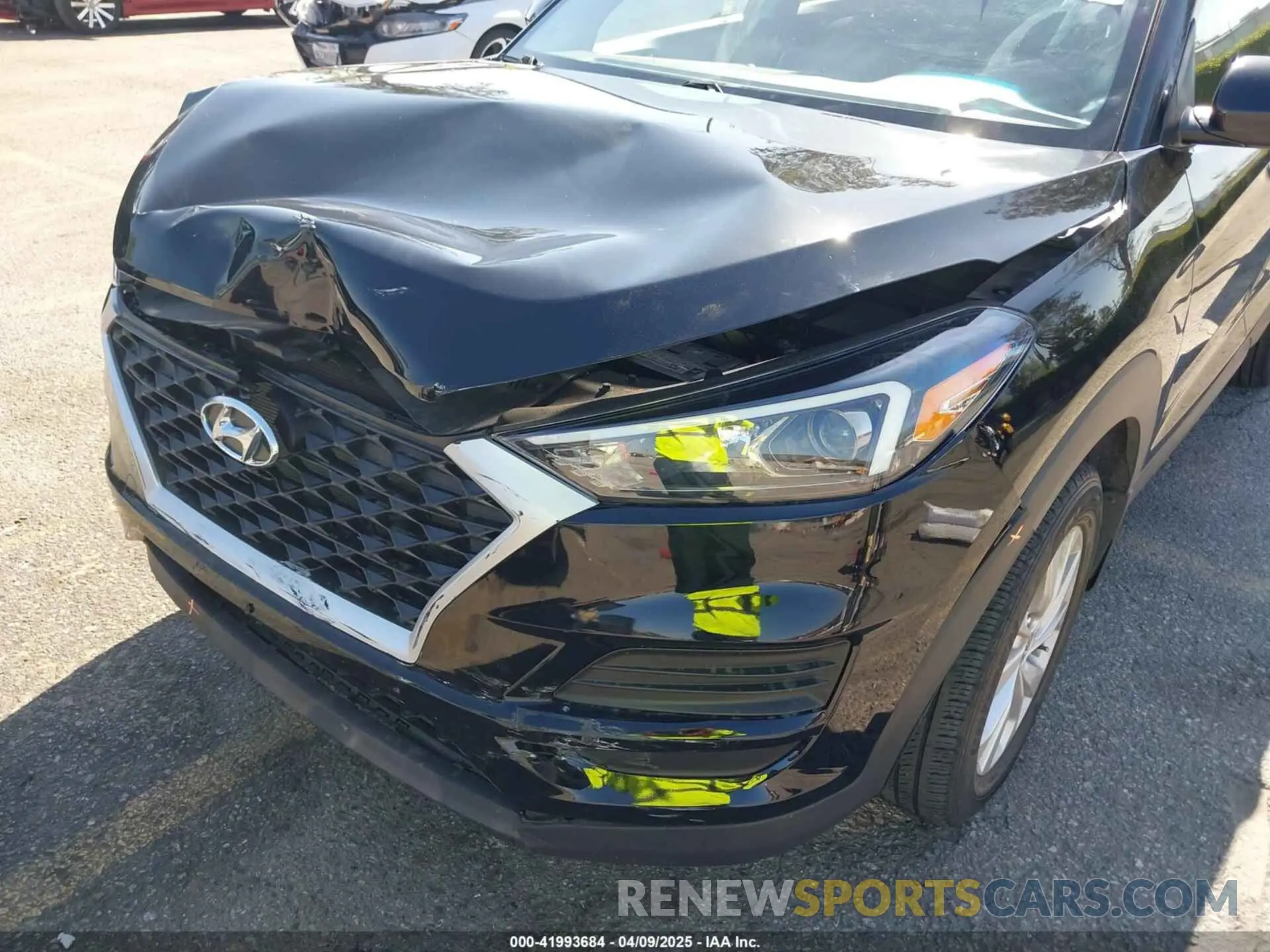 6 Photograph of a damaged car KM8J23A42KU886928 HYUNDAI TUCSON 2019
