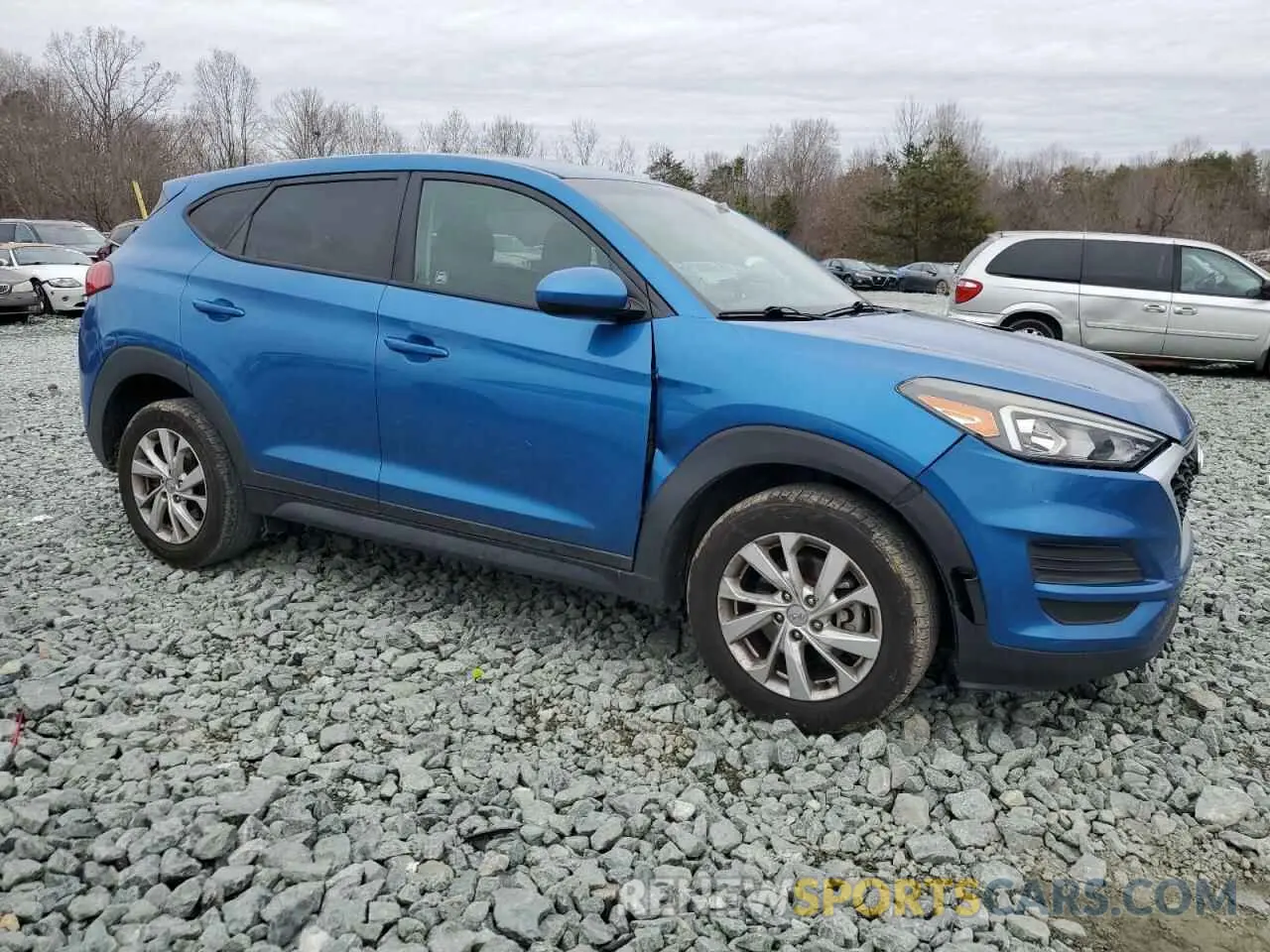 4 Photograph of a damaged car KM8J23A42KU956802 HYUNDAI TUCSON 2019