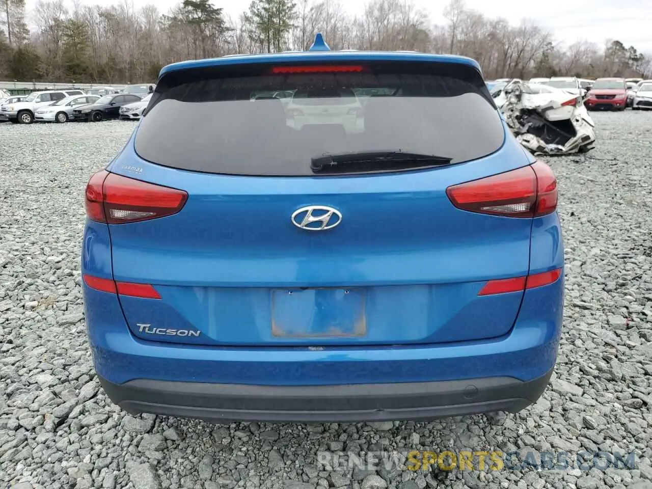 6 Photograph of a damaged car KM8J23A42KU956802 HYUNDAI TUCSON 2019