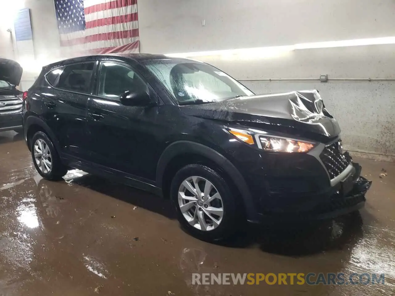 4 Photograph of a damaged car KM8J23A43KU868793 HYUNDAI TUCSON 2019