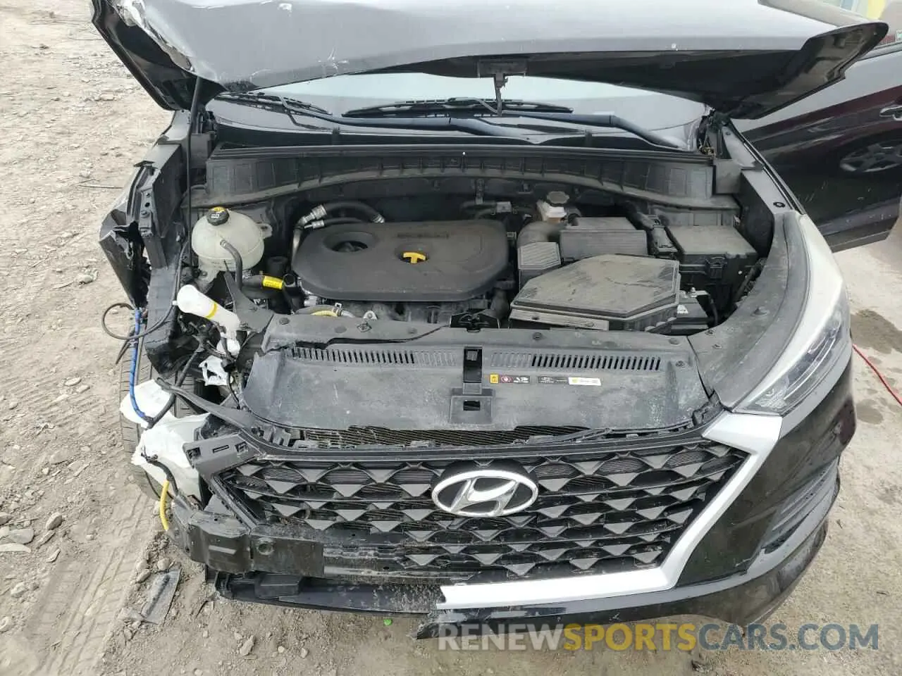 12 Фотография поврежденного автомобиля KM8J23A43KU882628 HYUNDAI TUCSON 2019