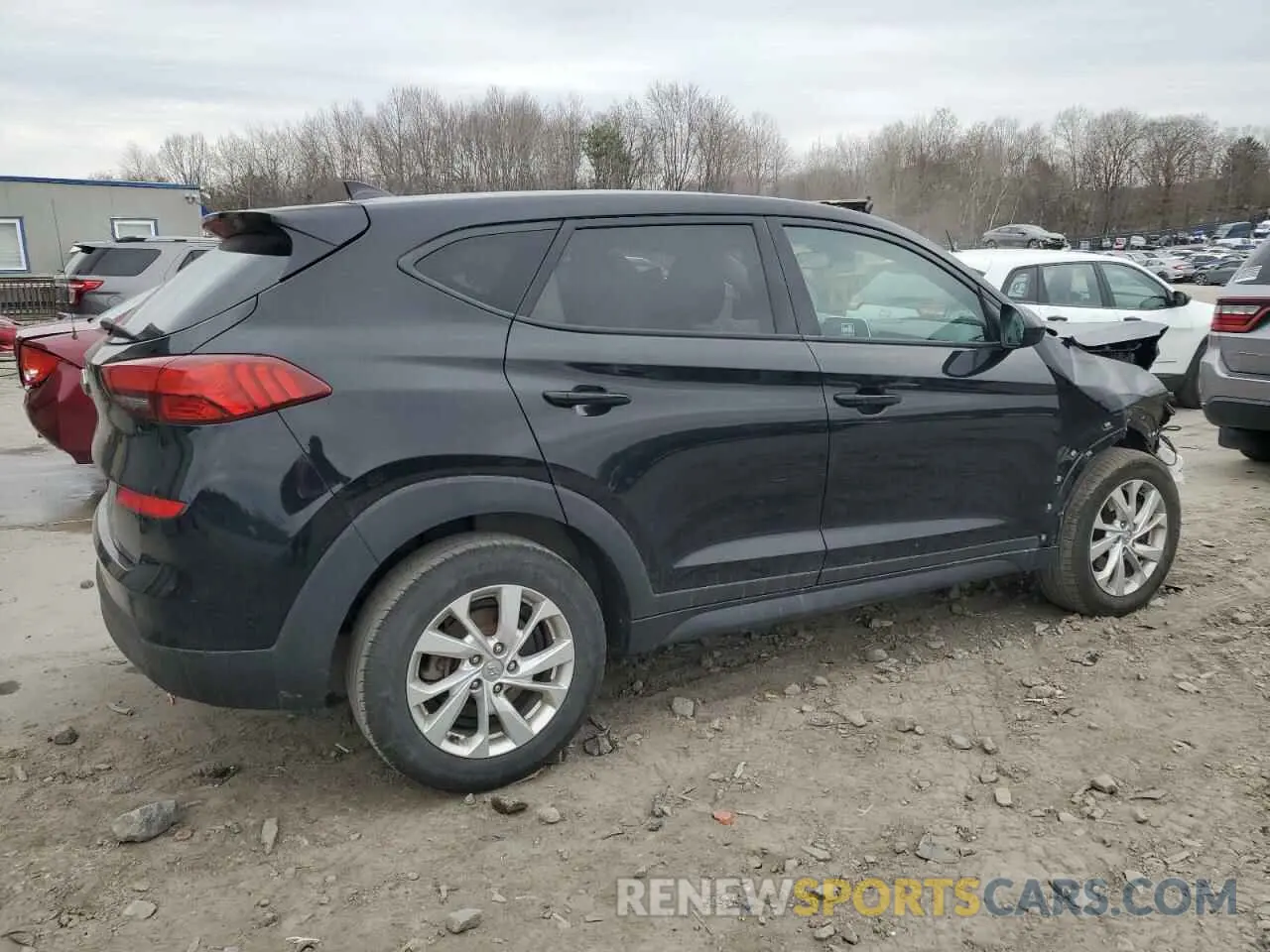 3 Фотография поврежденного автомобиля KM8J23A43KU882628 HYUNDAI TUCSON 2019