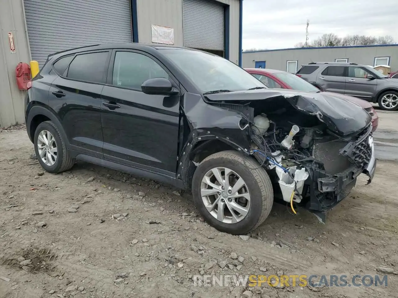 4 Фотография поврежденного автомобиля KM8J23A43KU882628 HYUNDAI TUCSON 2019