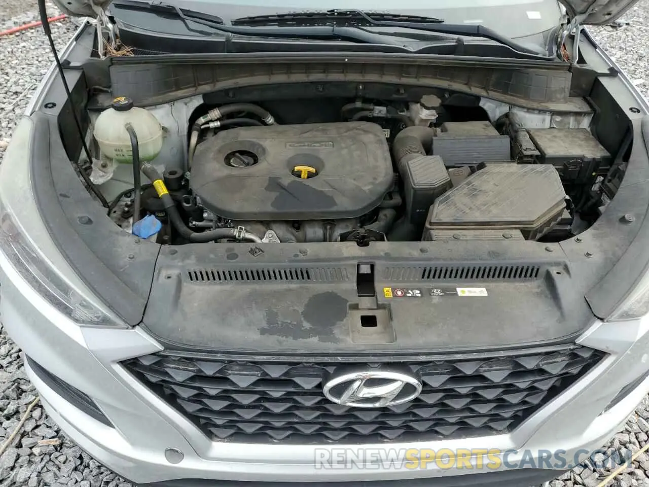 12 Photograph of a damaged car KM8J23A43KU891054 HYUNDAI TUCSON 2019