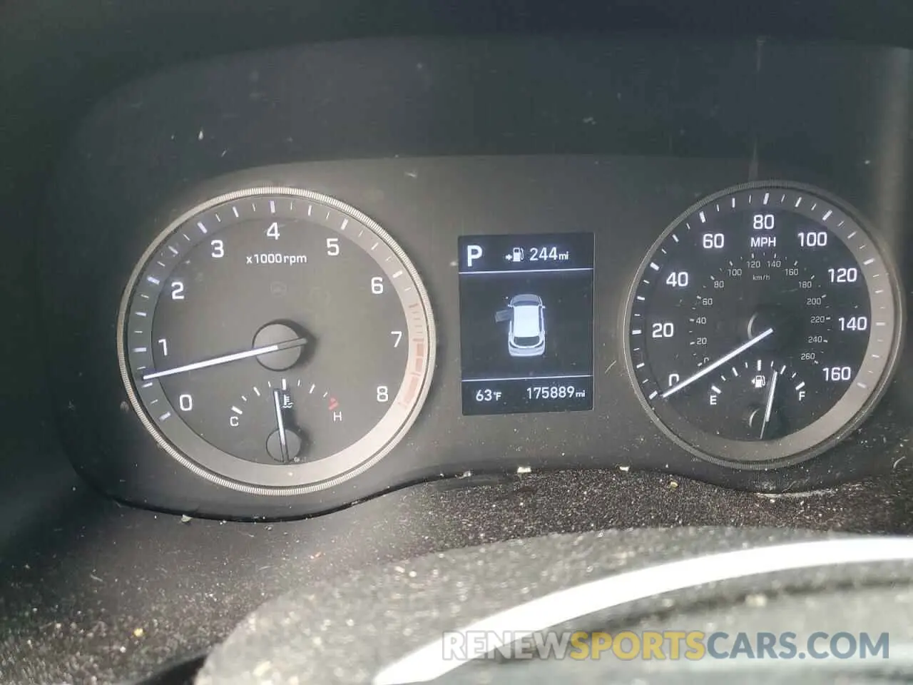 9 Photograph of a damaged car KM8J23A43KU891054 HYUNDAI TUCSON 2019