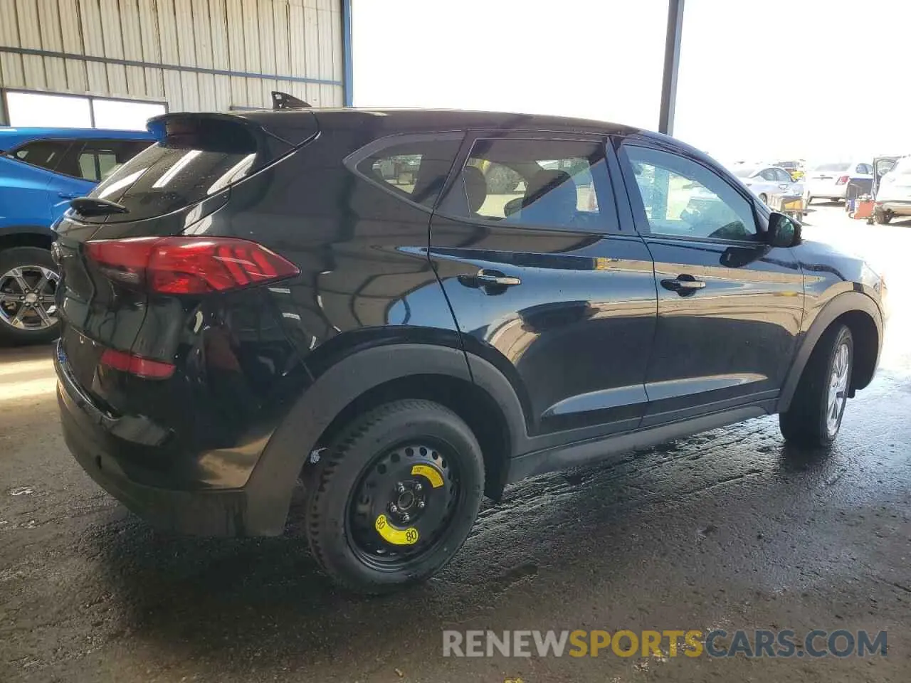 3 Photograph of a damaged car KM8J23A43KU925400 HYUNDAI TUCSON 2019