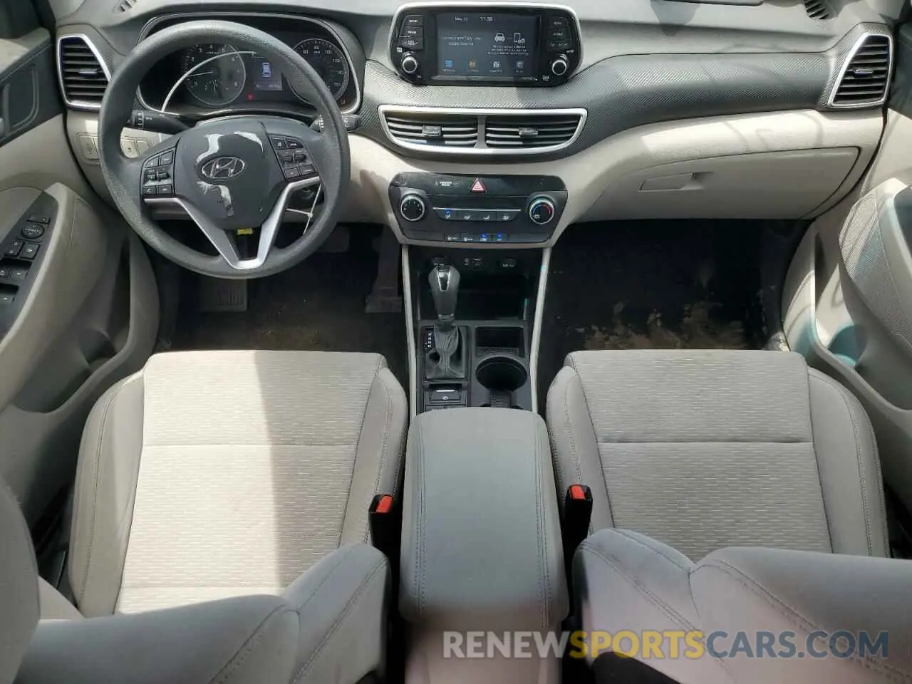 8 Photograph of a damaged car KM8J23A43KU925400 HYUNDAI TUCSON 2019