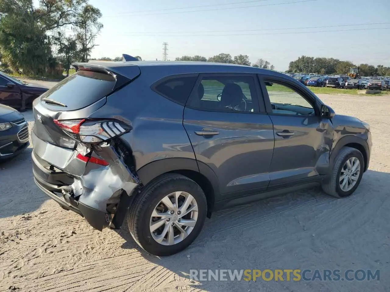 3 Photograph of a damaged car KM8J23A44KU071212 HYUNDAI TUCSON 2019