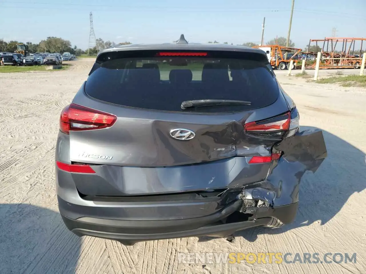 6 Photograph of a damaged car KM8J23A44KU071212 HYUNDAI TUCSON 2019