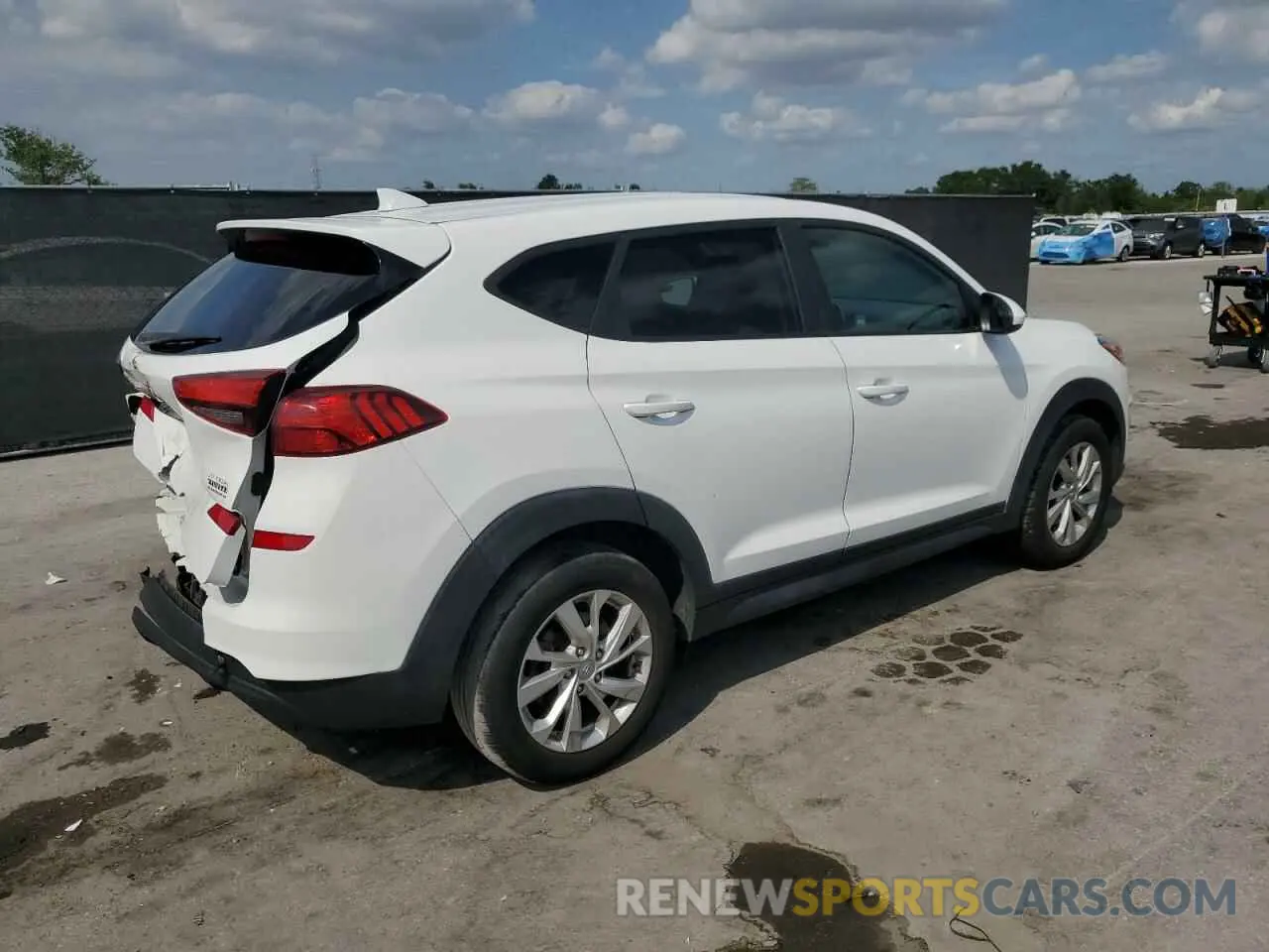 3 Photograph of a damaged car KM8J23A44KU872061 HYUNDAI TUCSON 2019