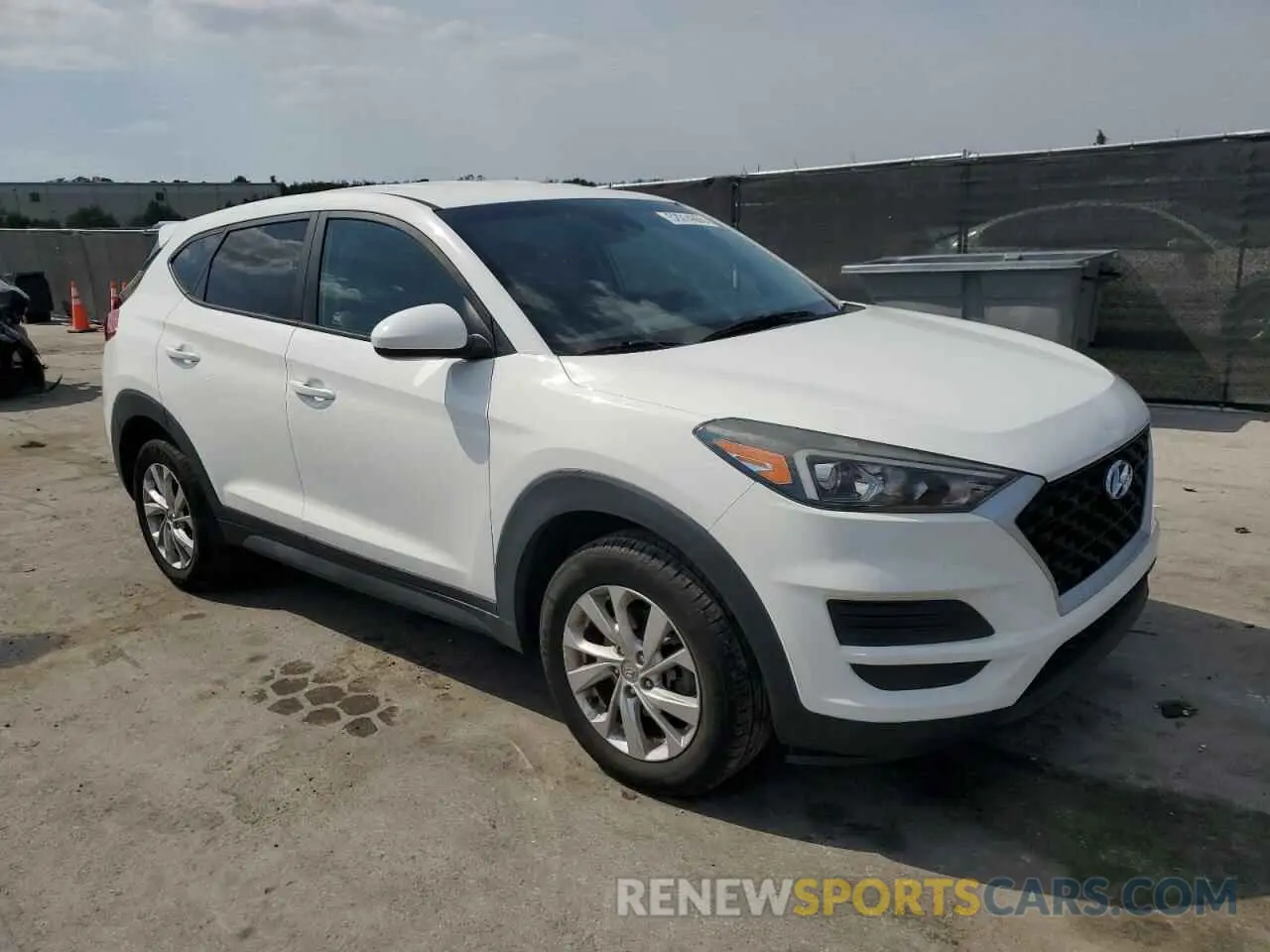 4 Photograph of a damaged car KM8J23A44KU872061 HYUNDAI TUCSON 2019