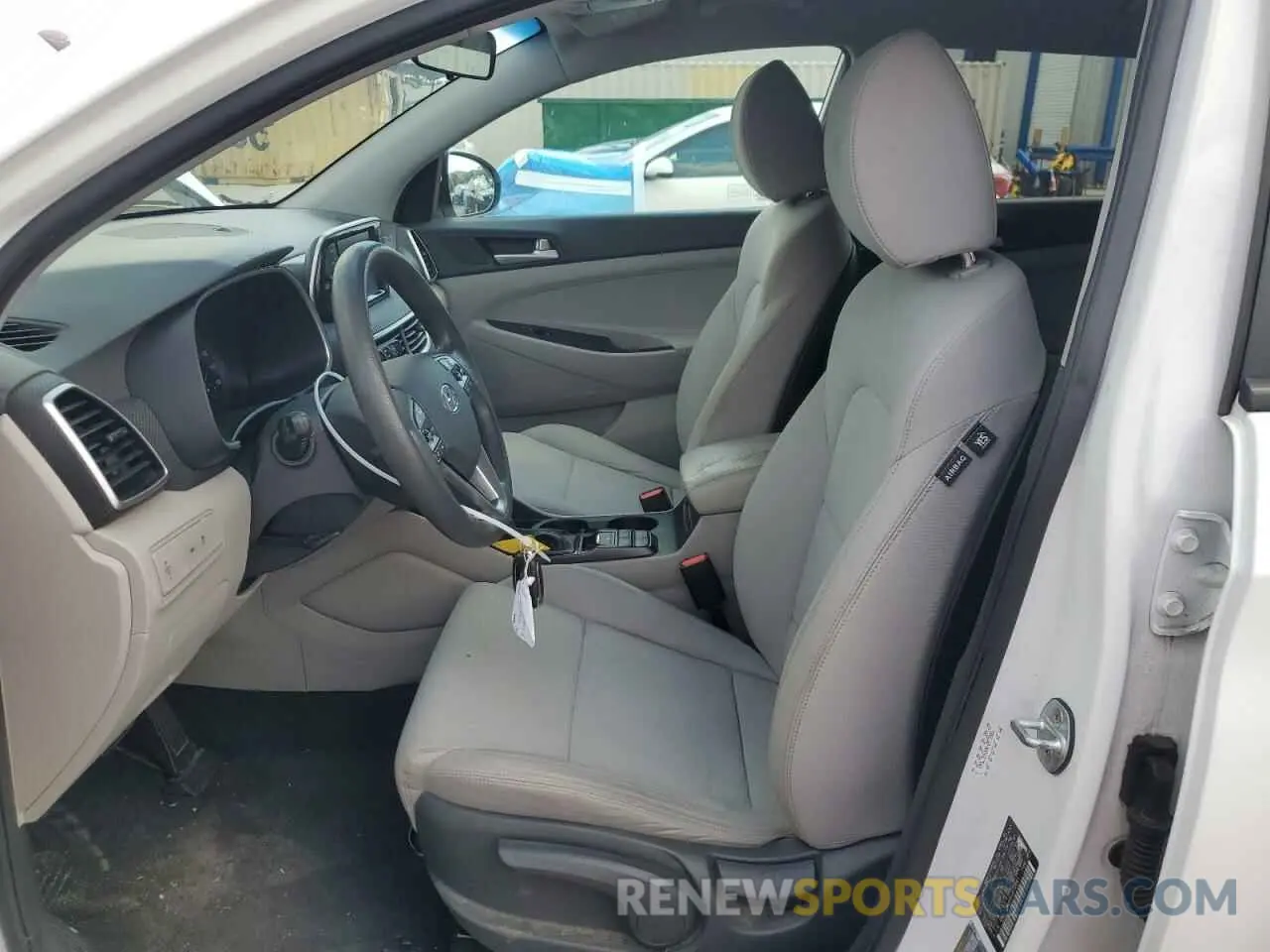 7 Photograph of a damaged car KM8J23A44KU872061 HYUNDAI TUCSON 2019