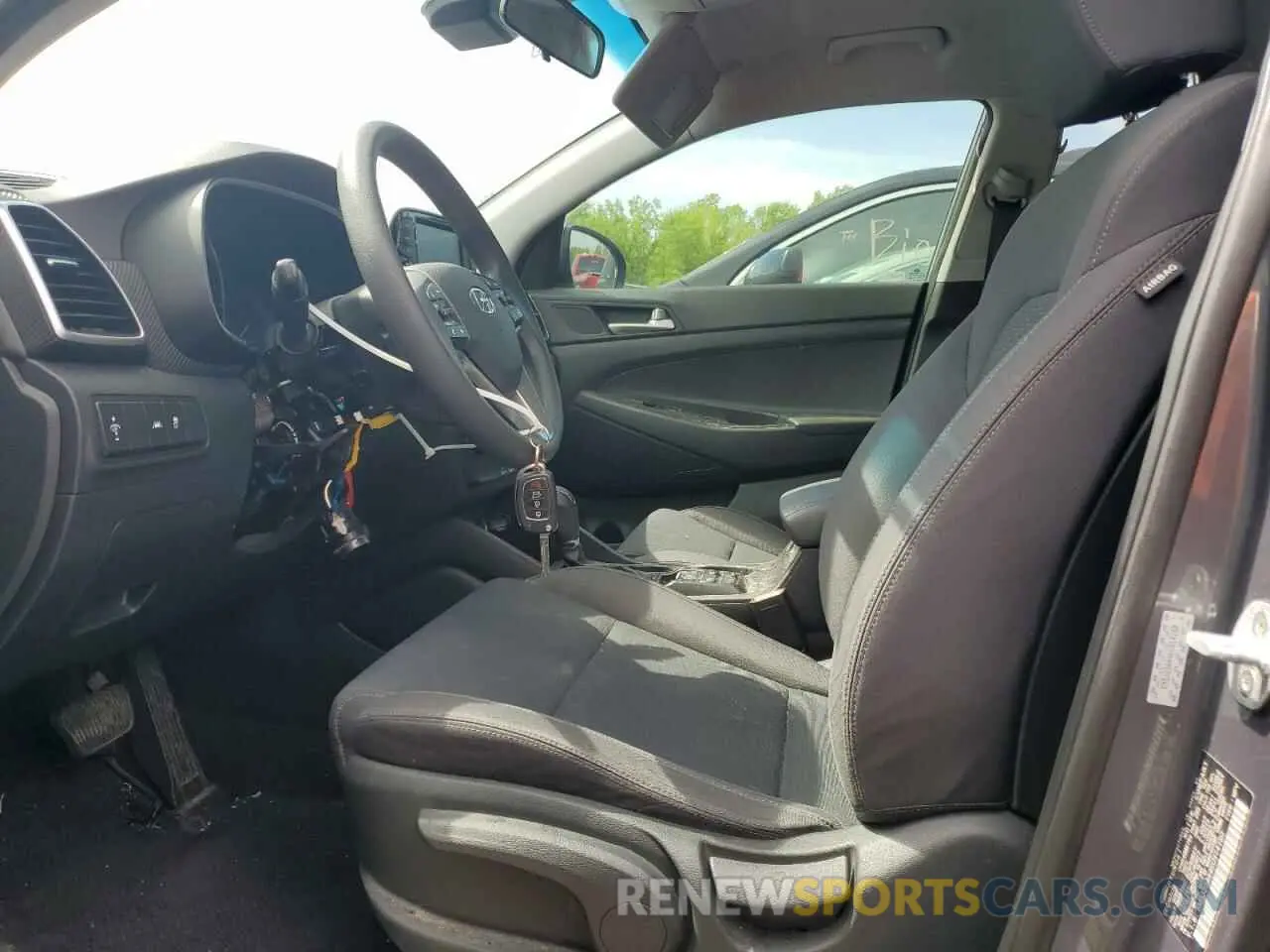 7 Photograph of a damaged car KM8J23A44KU914180 HYUNDAI TUCSON 2019
