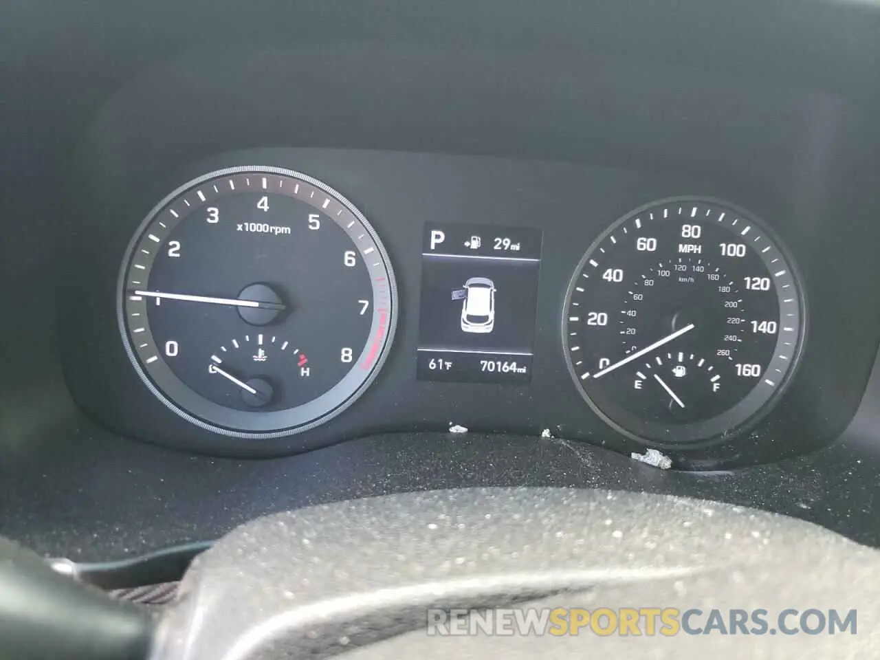 9 Photograph of a damaged car KM8J23A44KU914180 HYUNDAI TUCSON 2019