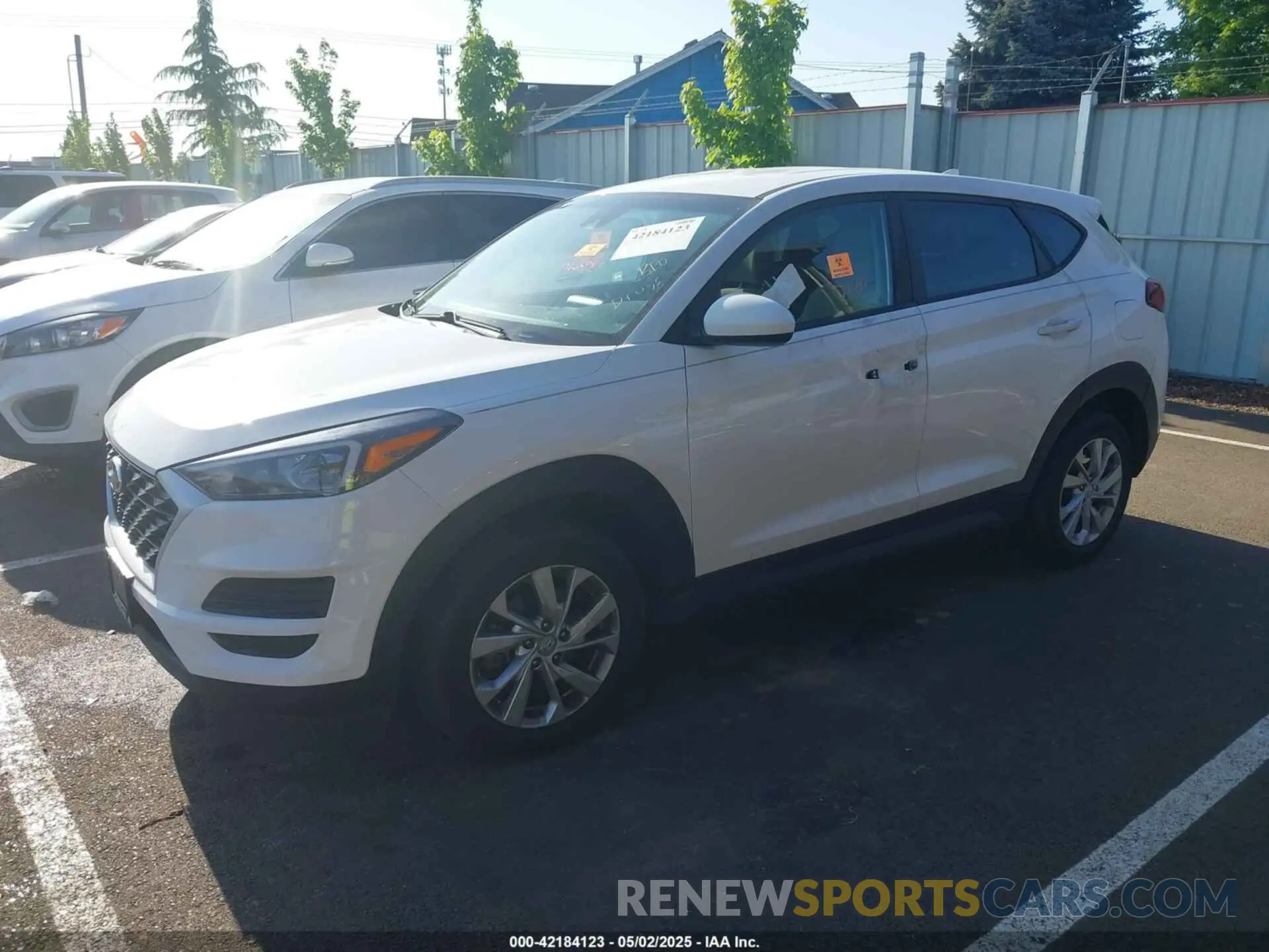 2 Photograph of a damaged car KM8J23A44KU944635 HYUNDAI TUCSON 2019