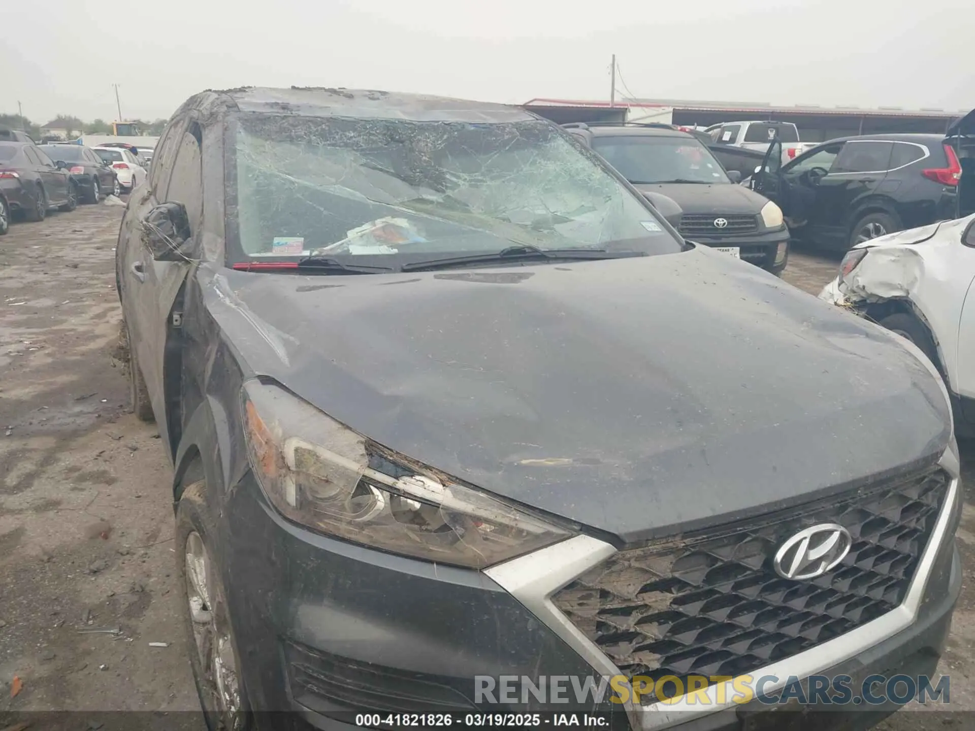 6 Фотография поврежденного автомобиля KM8J23A44KU967882 HYUNDAI TUCSON 2019