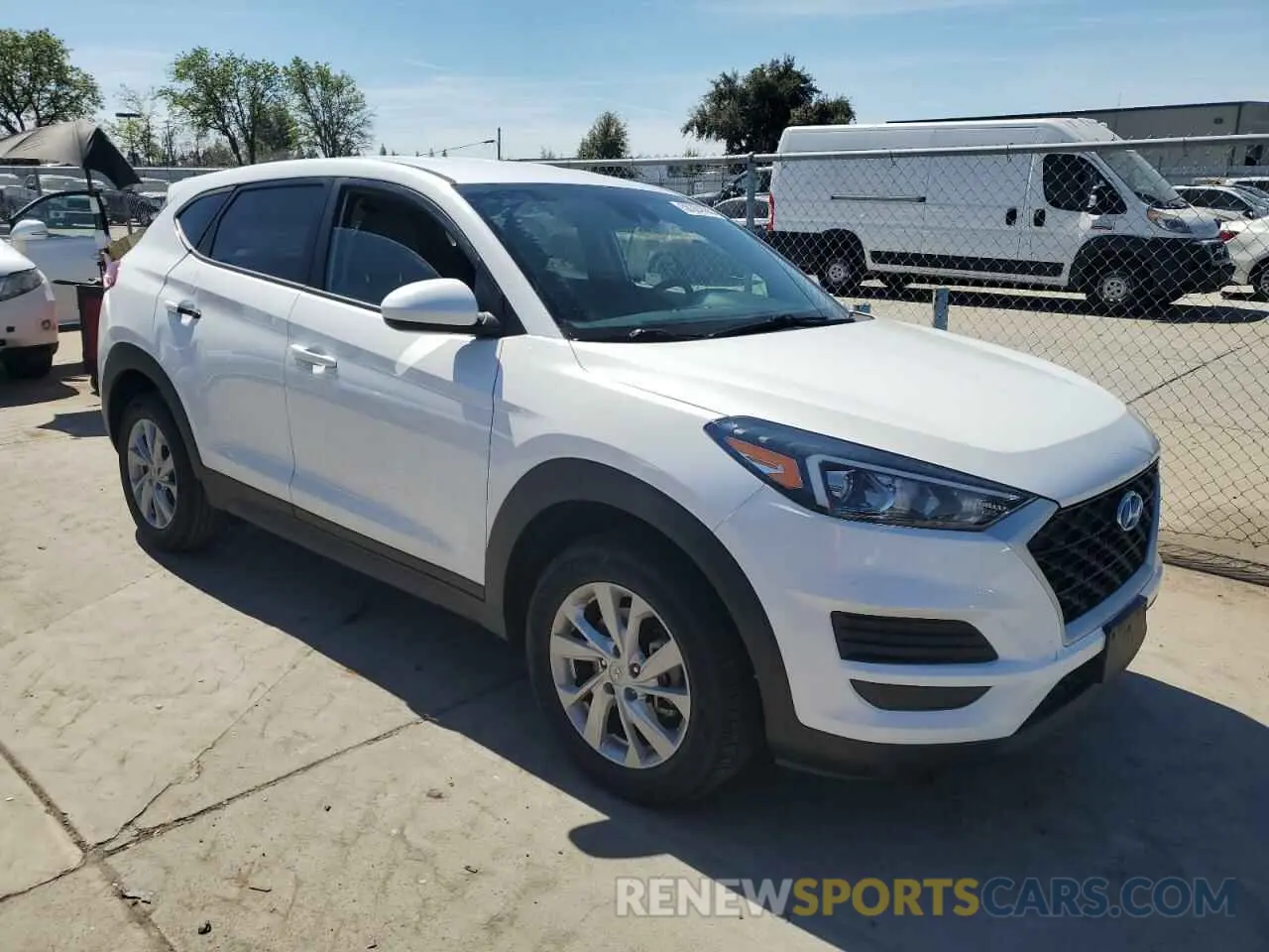 4 Photograph of a damaged car KM8J23A45KU028188 HYUNDAI TUCSON 2019