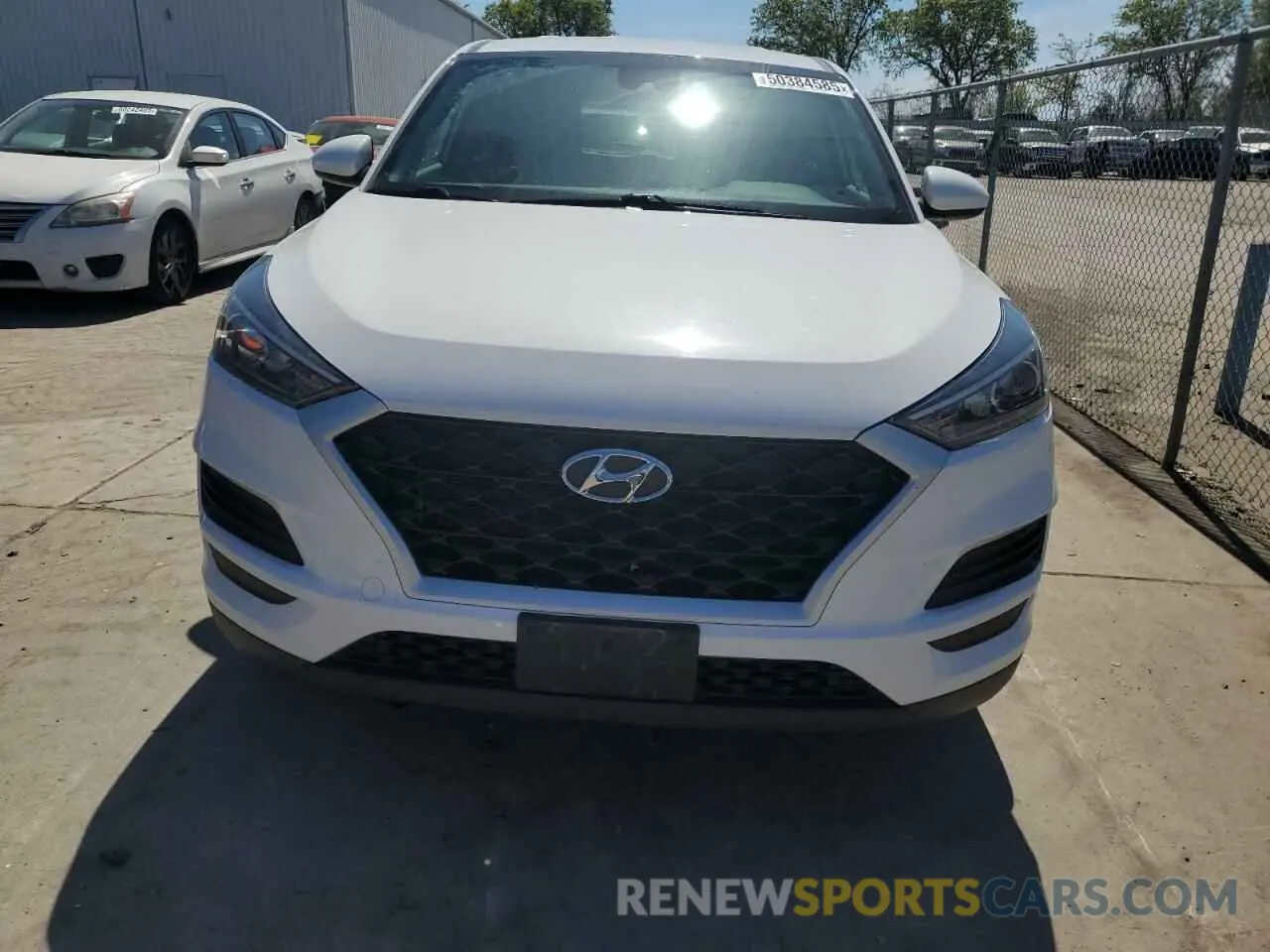 5 Photograph of a damaged car KM8J23A45KU028188 HYUNDAI TUCSON 2019