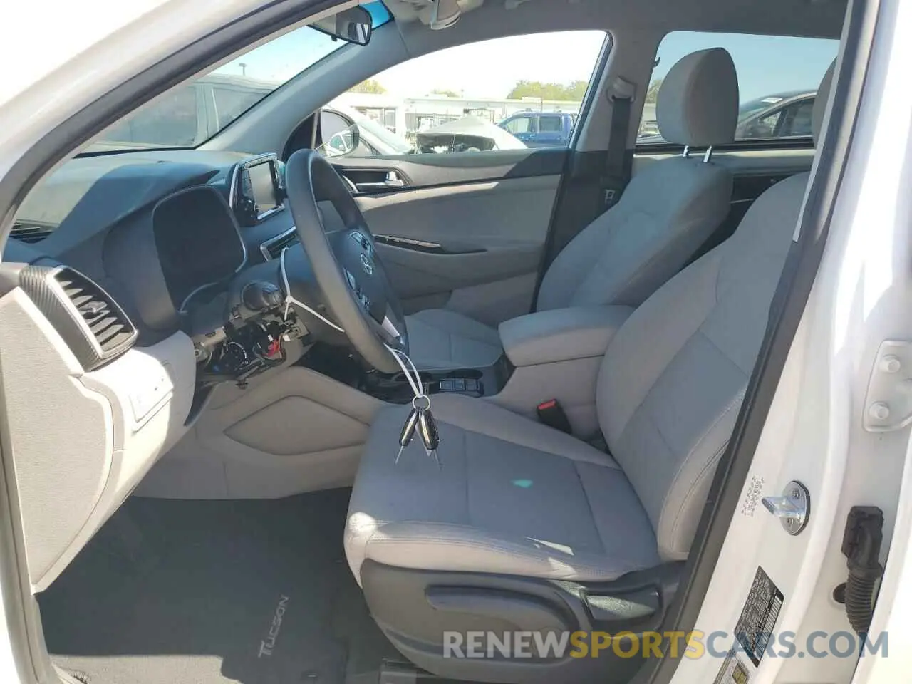 7 Photograph of a damaged car KM8J23A45KU028188 HYUNDAI TUCSON 2019