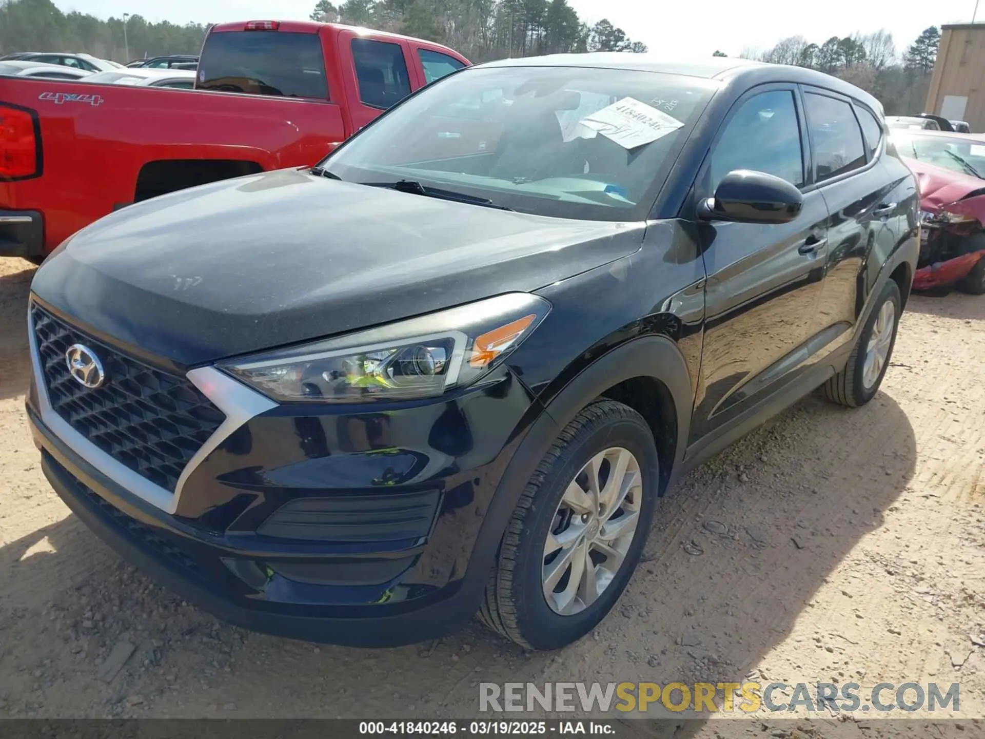 2 Фотография поврежденного автомобиля KM8J23A45KU921641 HYUNDAI TUCSON 2019