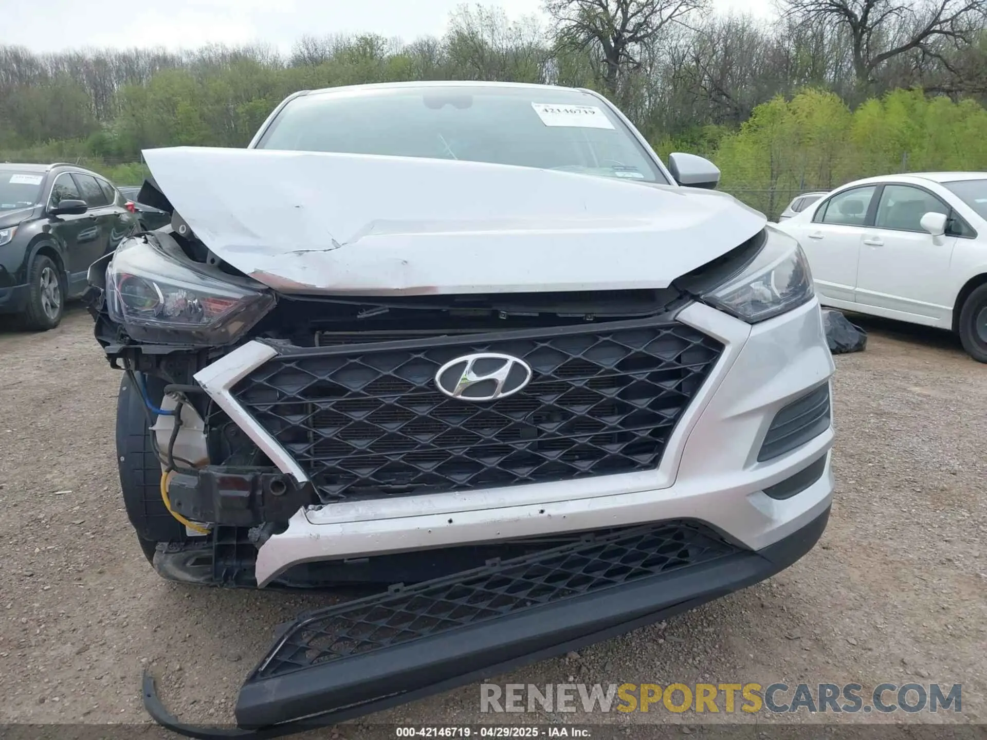 12 Фотография поврежденного автомобиля KM8J23A45KU936379 HYUNDAI TUCSON 2019