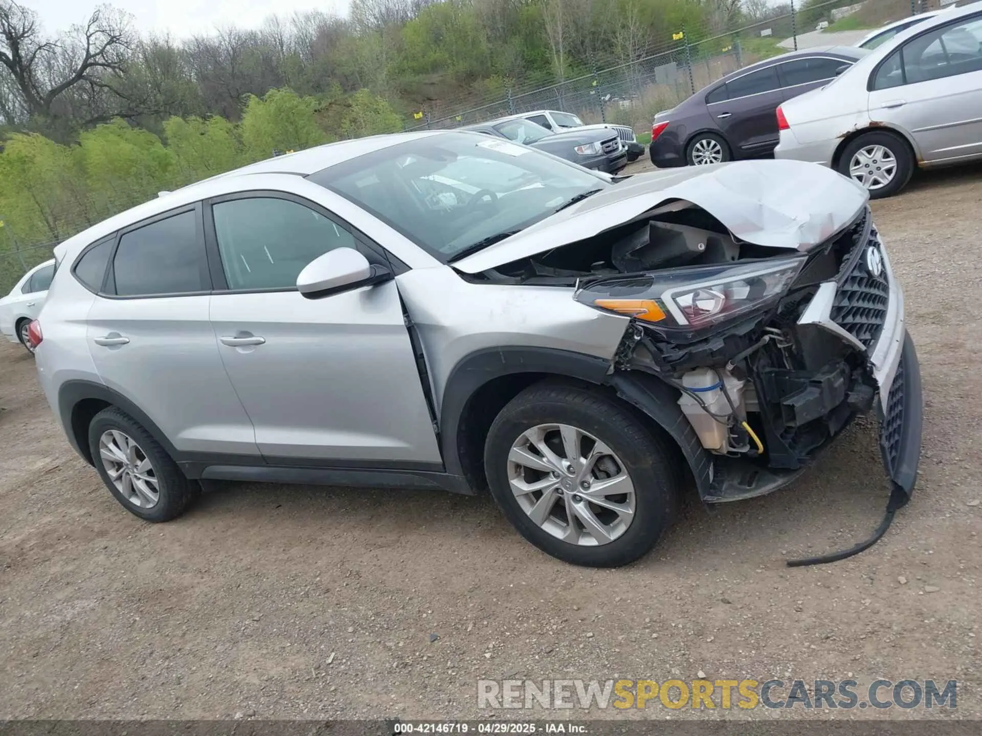 13 Фотография поврежденного автомобиля KM8J23A45KU936379 HYUNDAI TUCSON 2019
