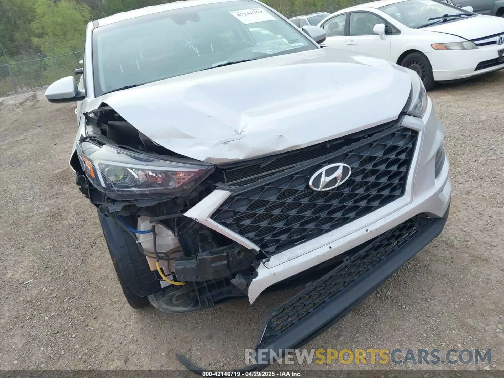6 Фотография поврежденного автомобиля KM8J23A45KU936379 HYUNDAI TUCSON 2019