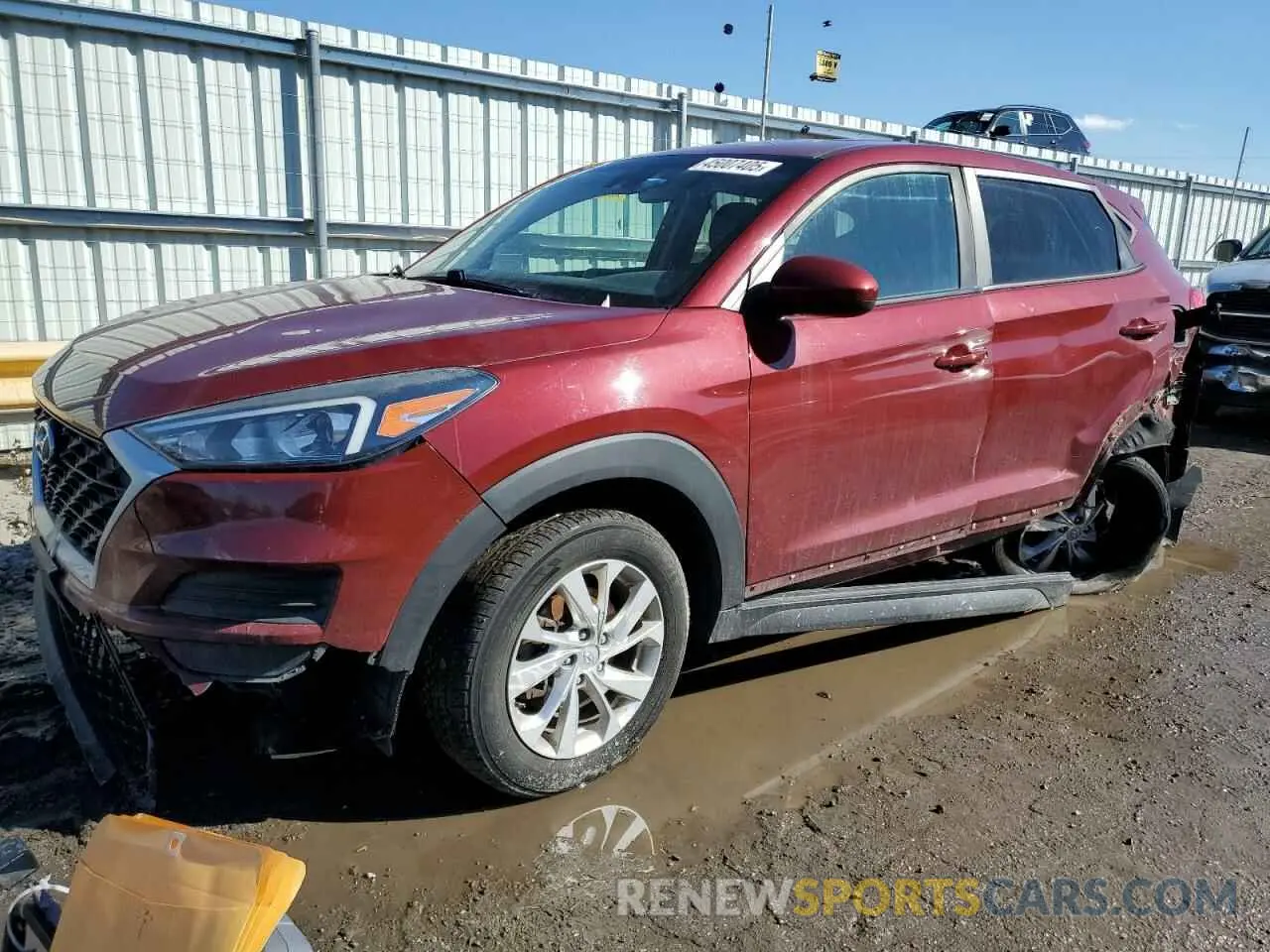 1 Фотография поврежденного автомобиля KM8J23A45KU940836 HYUNDAI TUCSON 2019