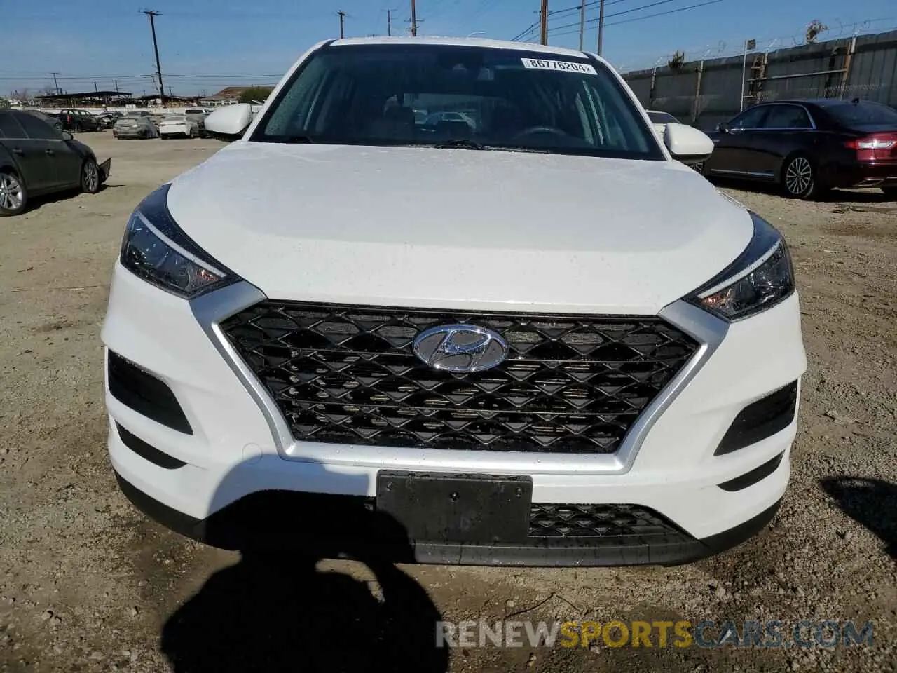 5 Photograph of a damaged car KM8J23A46KU019144 HYUNDAI TUCSON 2019