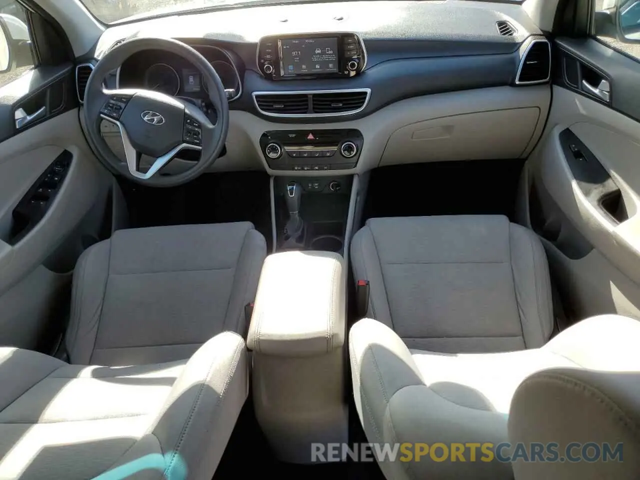 8 Photograph of a damaged car KM8J23A46KU019144 HYUNDAI TUCSON 2019