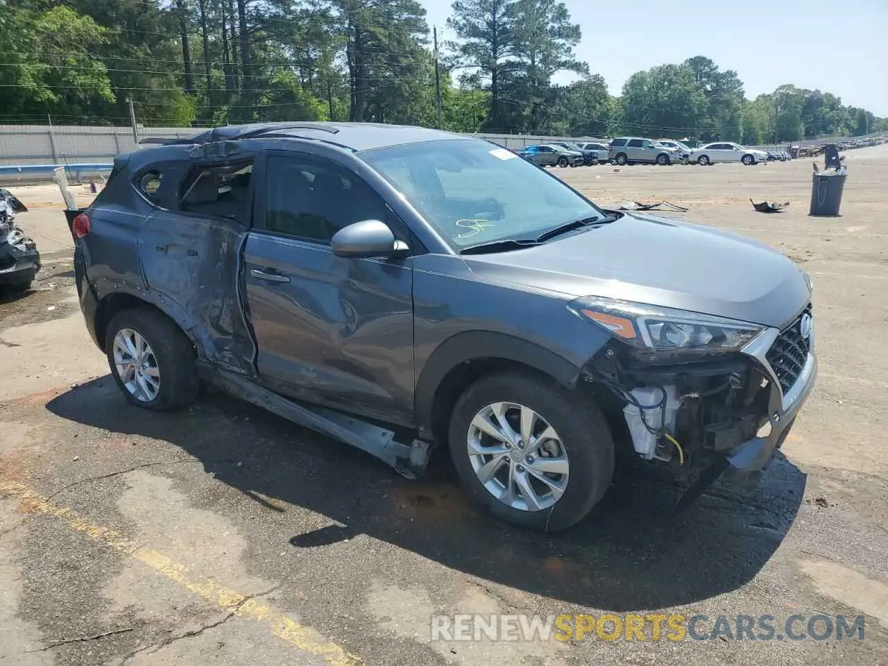 4 Фотография поврежденного автомобиля KM8J23A46KU026837 HYUNDAI TUCSON 2019