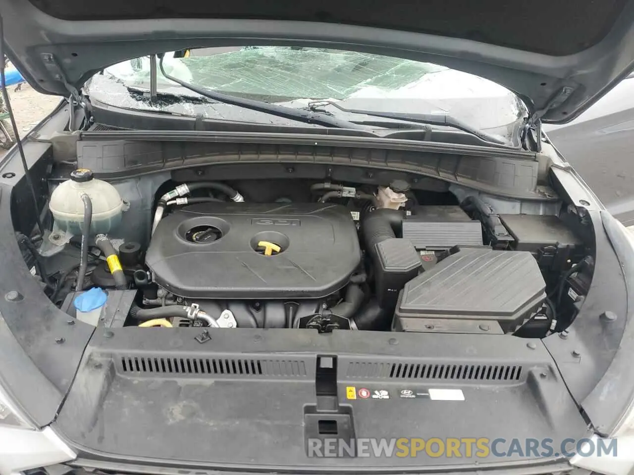 14 Photograph of a damaged car KM8J23A46KU037398 HYUNDAI TUCSON 2019