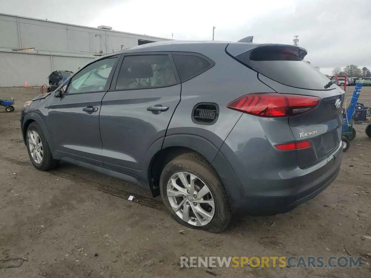 2 Photograph of a damaged car KM8J23A46KU037398 HYUNDAI TUCSON 2019