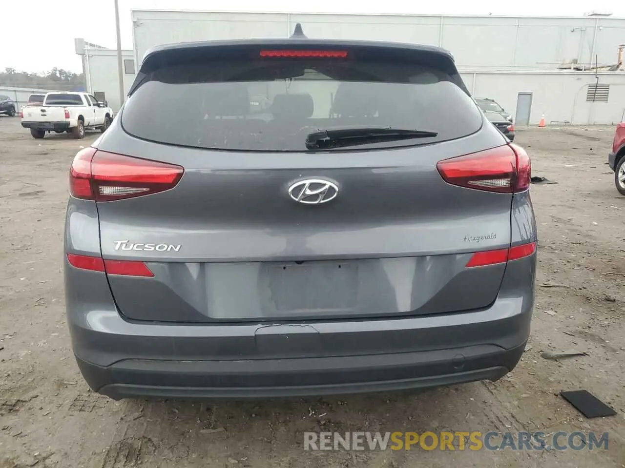 6 Photograph of a damaged car KM8J23A46KU037398 HYUNDAI TUCSON 2019