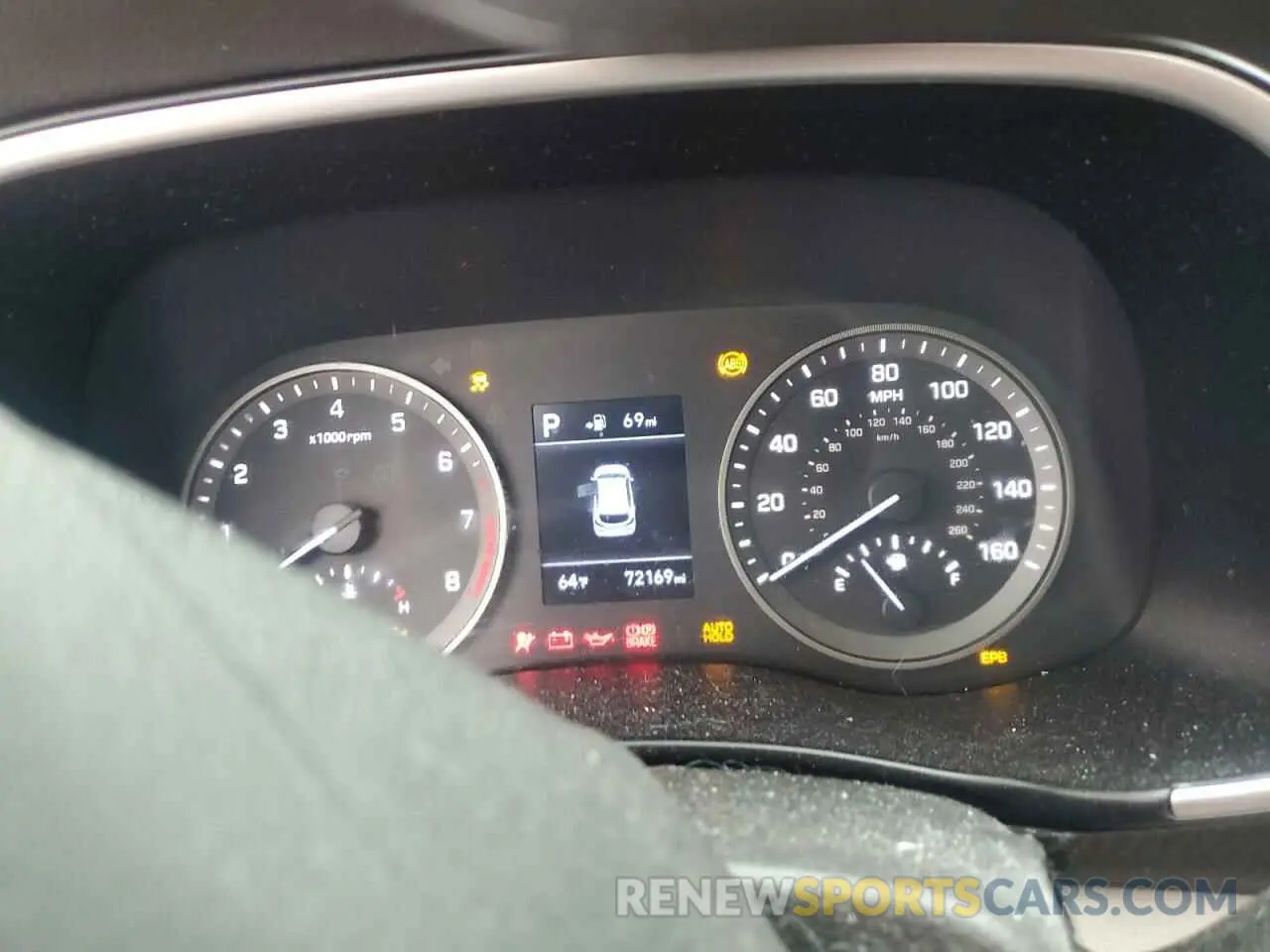 9 Photograph of a damaged car KM8J23A46KU037398 HYUNDAI TUCSON 2019