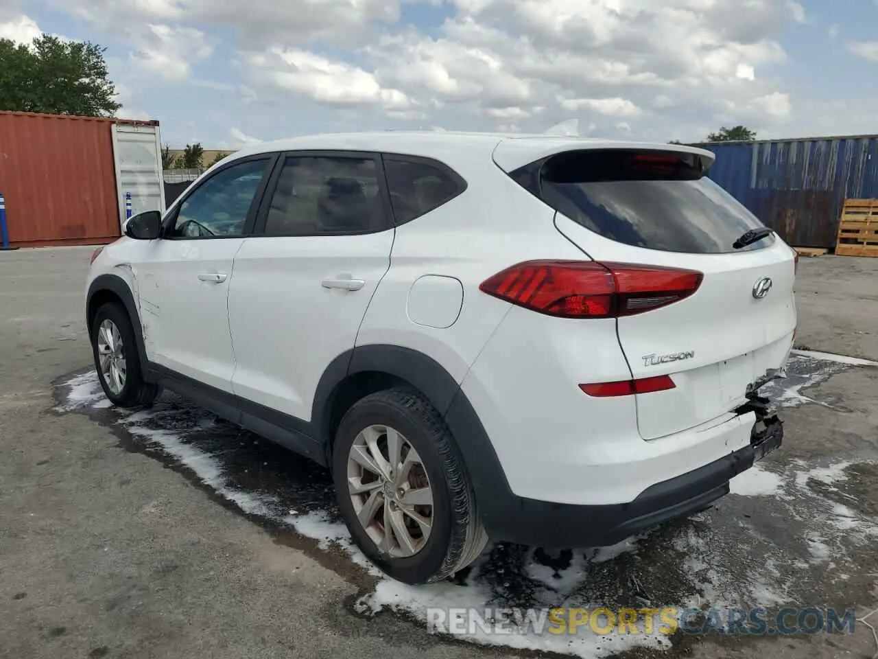 2 Photograph of a damaged car KM8J23A46KU892280 HYUNDAI TUCSON 2019