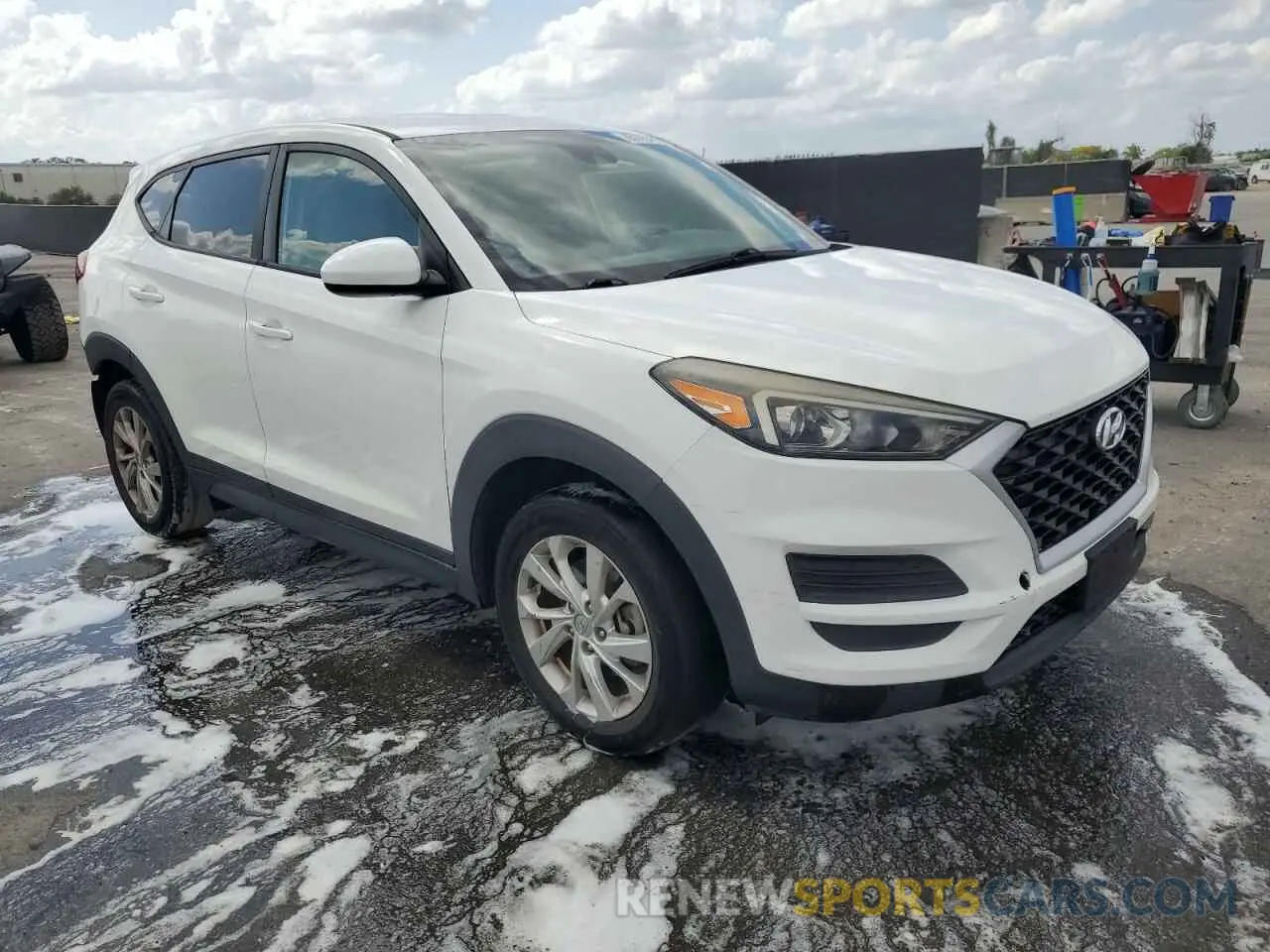 4 Photograph of a damaged car KM8J23A46KU892280 HYUNDAI TUCSON 2019