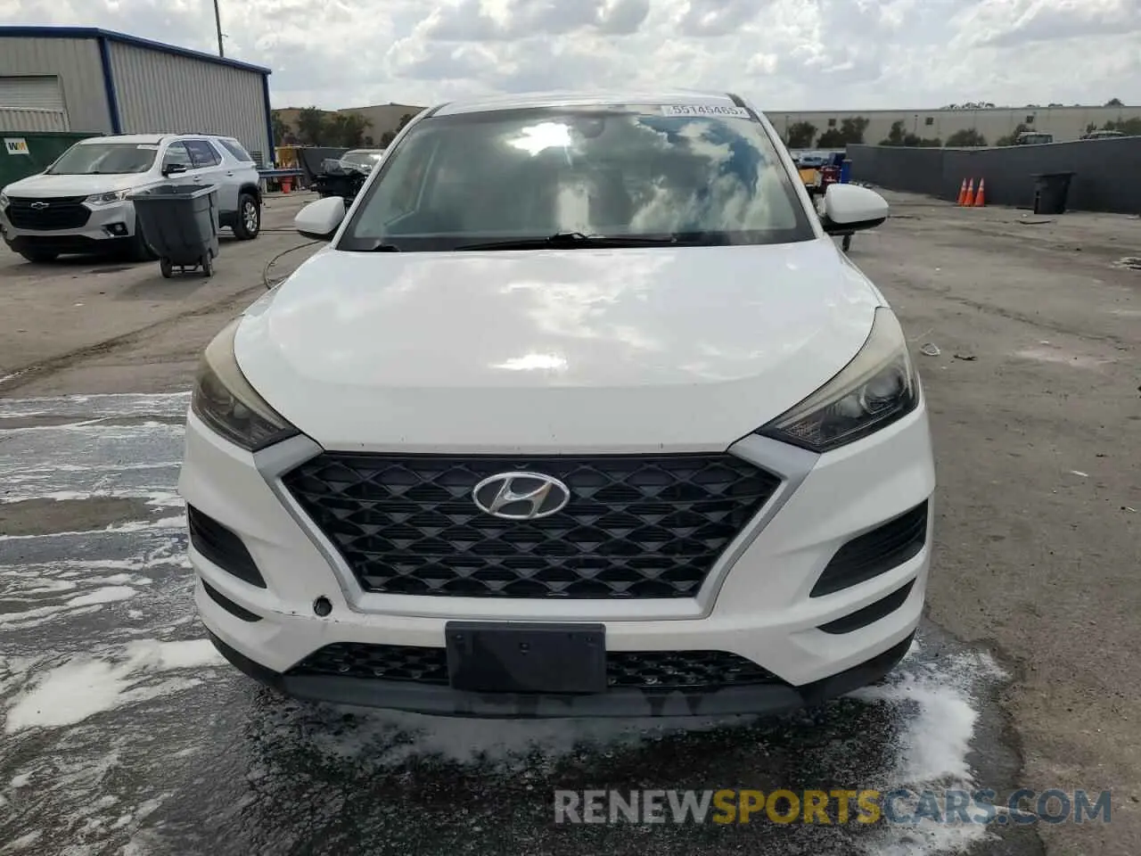 5 Photograph of a damaged car KM8J23A46KU892280 HYUNDAI TUCSON 2019
