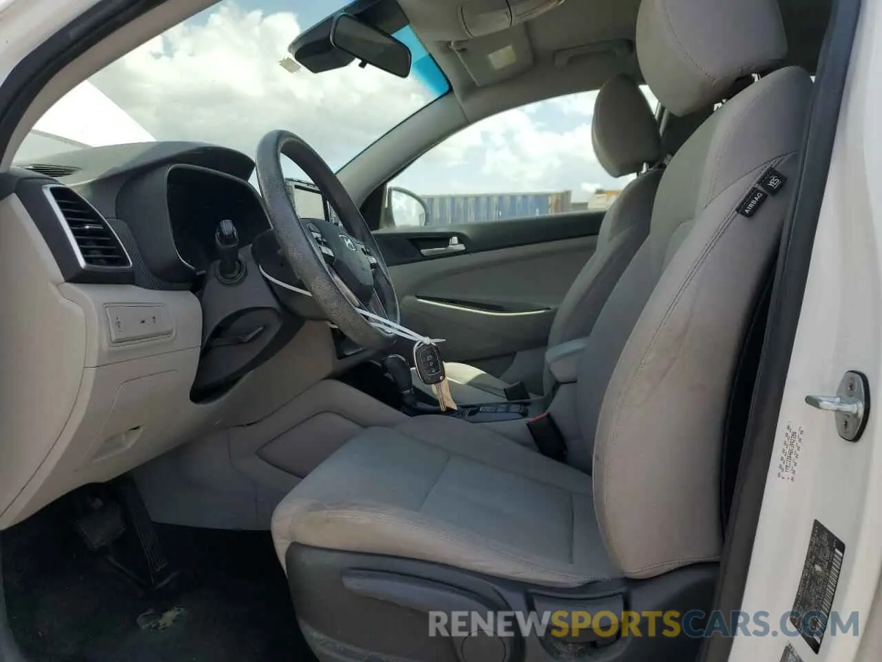 7 Photograph of a damaged car KM8J23A46KU892280 HYUNDAI TUCSON 2019