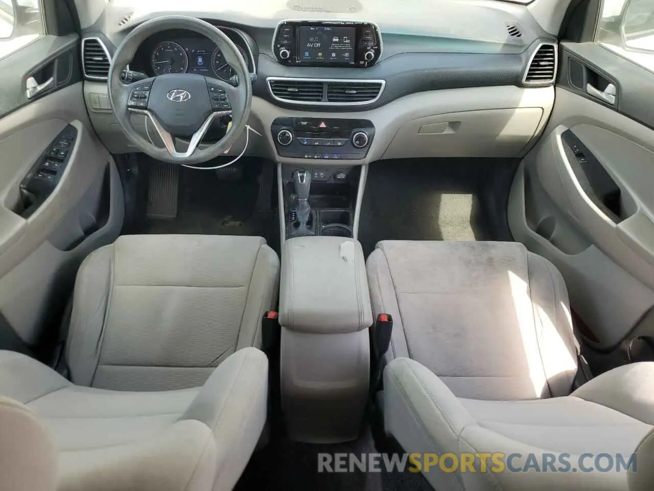 8 Photograph of a damaged car KM8J23A46KU892280 HYUNDAI TUCSON 2019