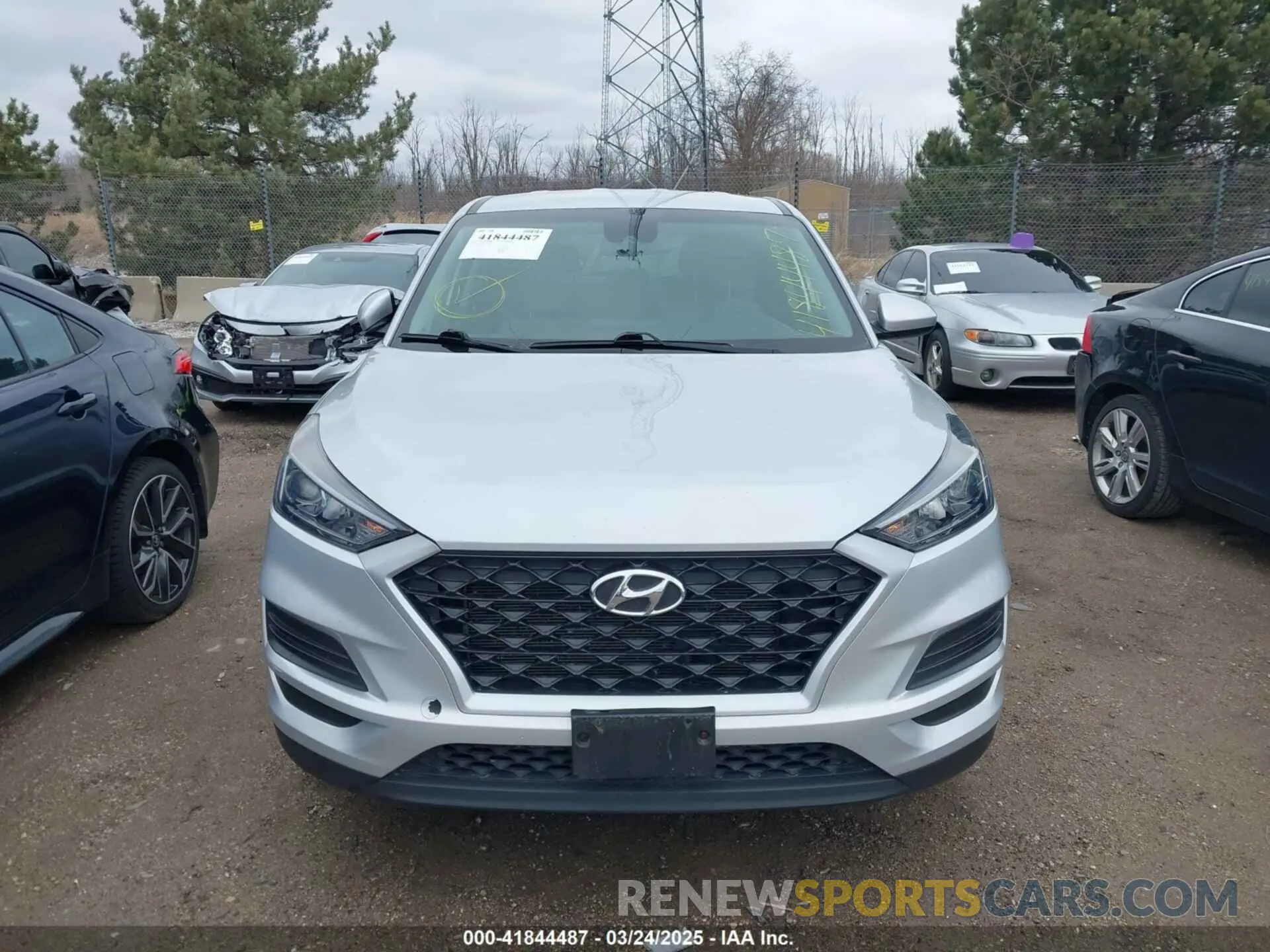 11 Фотография поврежденного автомобиля KM8J23A46KU902032 HYUNDAI TUCSON 2019