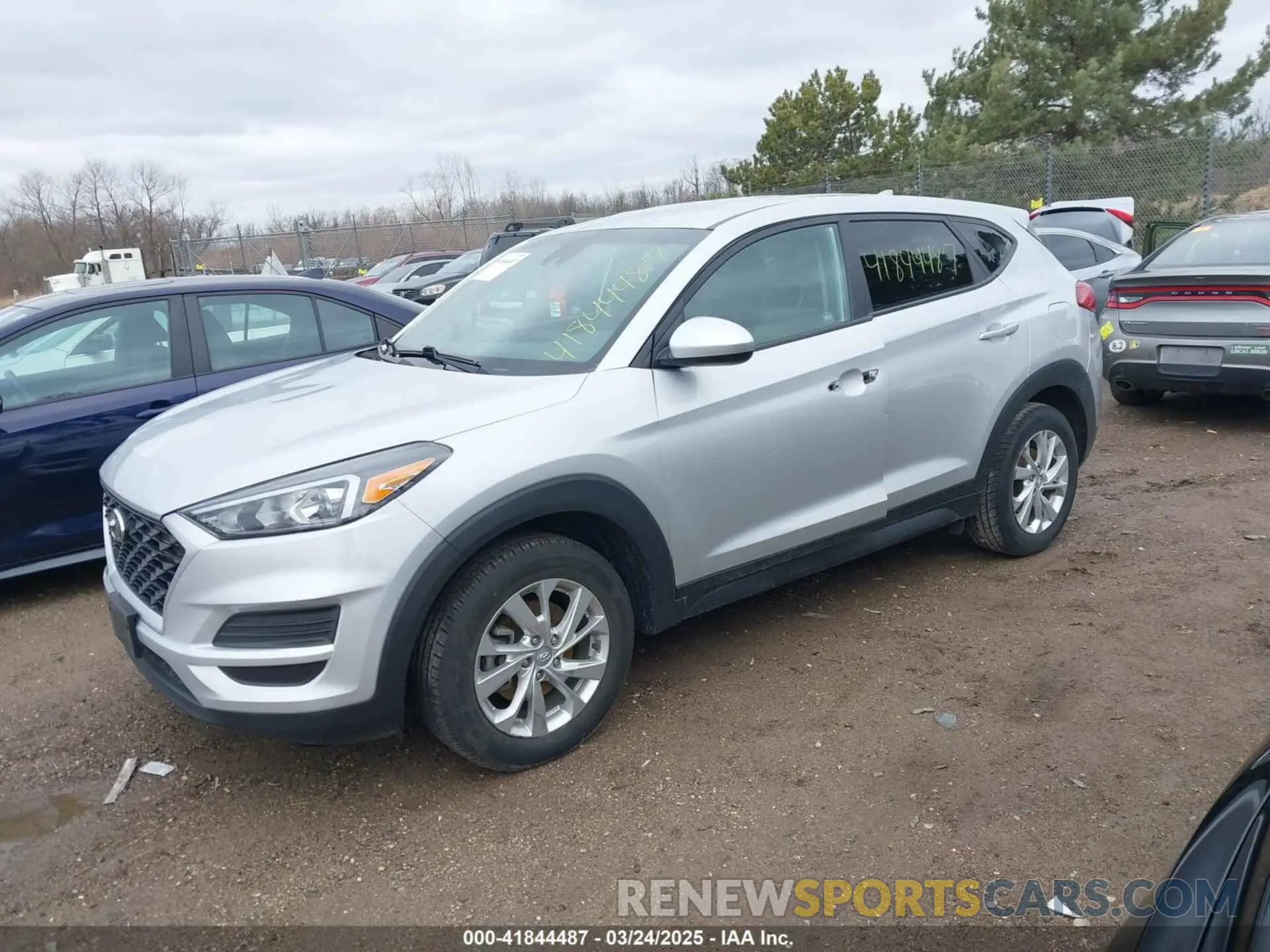 2 Фотография поврежденного автомобиля KM8J23A46KU902032 HYUNDAI TUCSON 2019