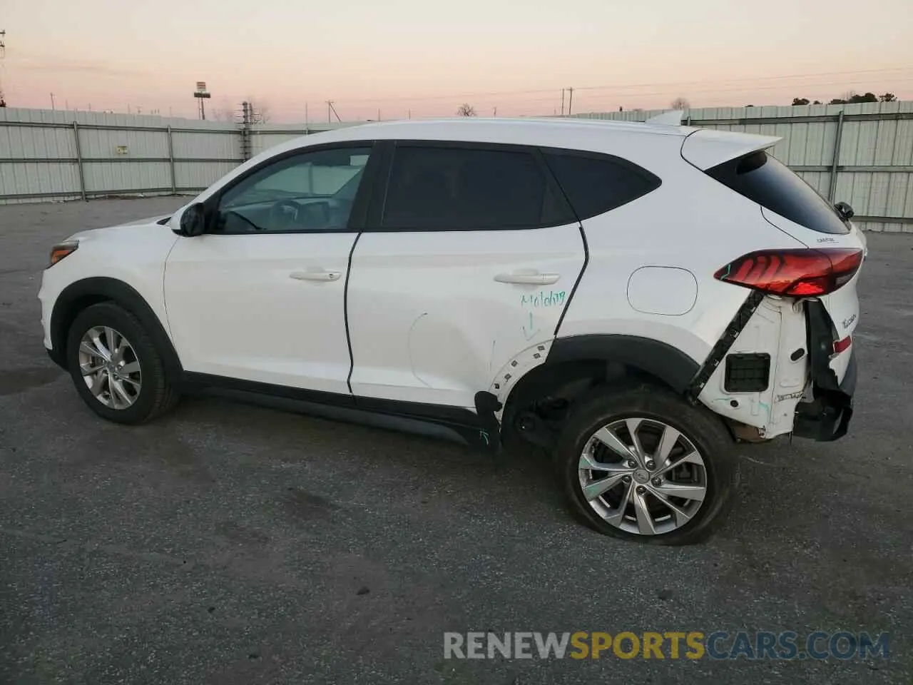 2 Фотография поврежденного автомобиля KM8J23A46KU913046 HYUNDAI TUCSON 2019