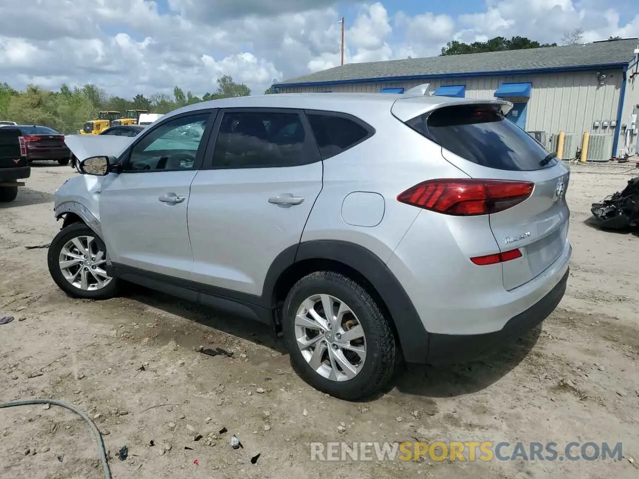 2 Photograph of a damaged car KM8J23A46KU916657 HYUNDAI TUCSON 2019