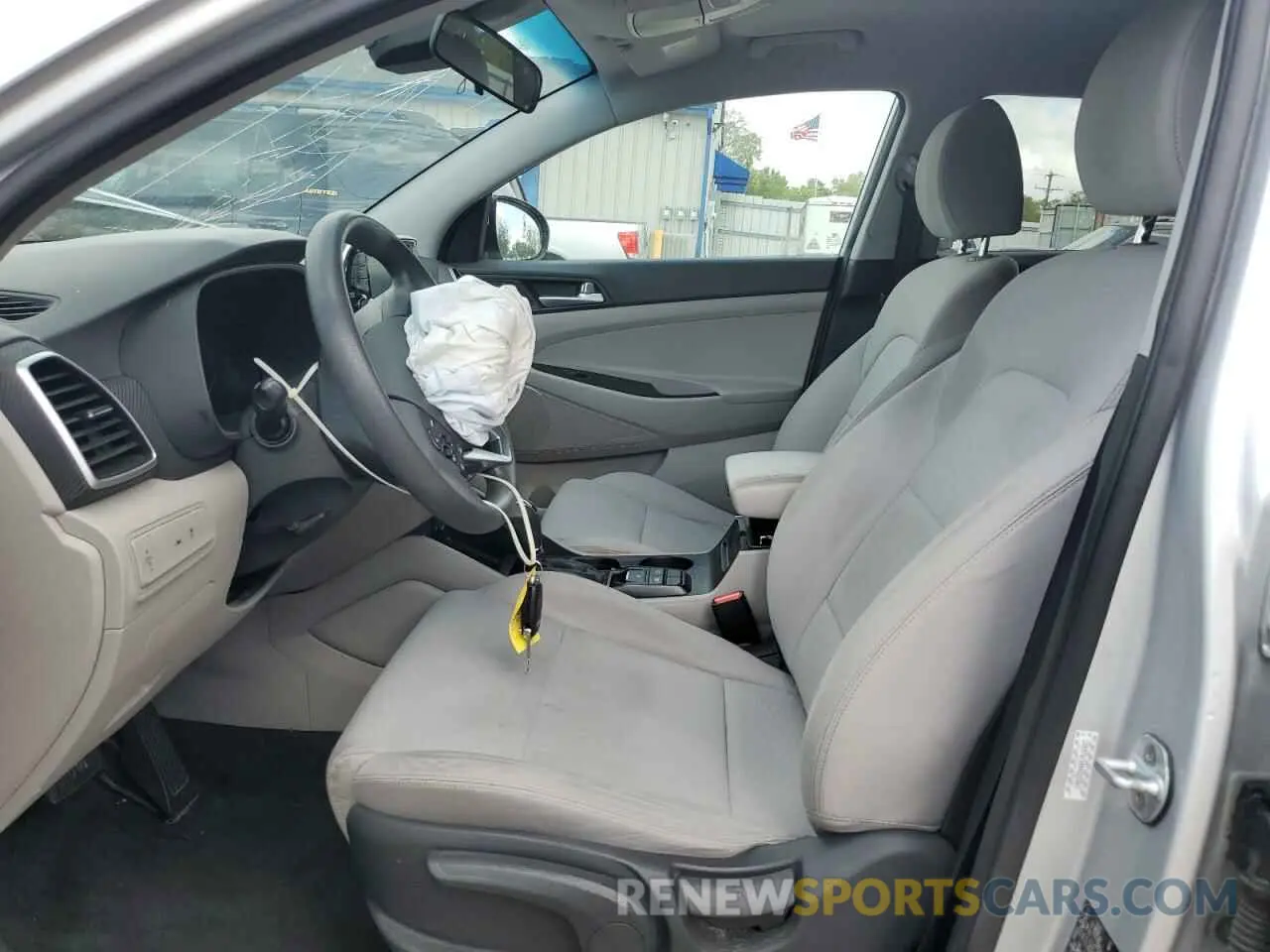 7 Photograph of a damaged car KM8J23A46KU916657 HYUNDAI TUCSON 2019