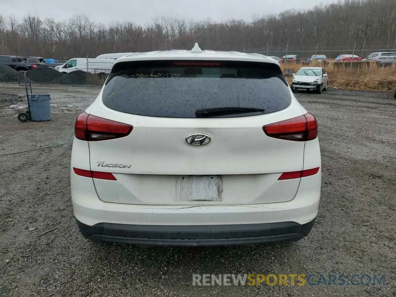 6 Photograph of a damaged car KM8J23A47KU052833 HYUNDAI TUCSON 2019