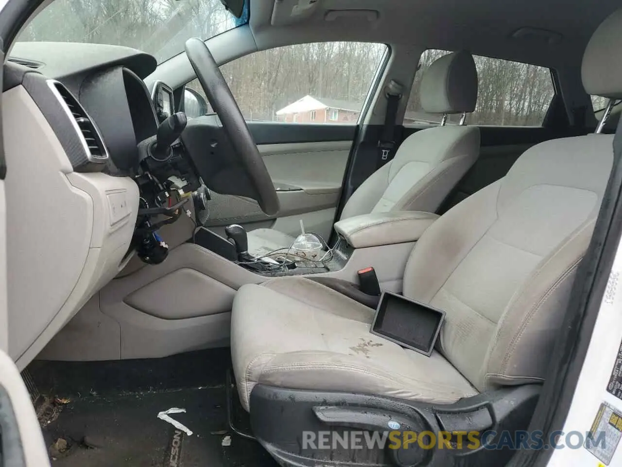 7 Photograph of a damaged car KM8J23A47KU052833 HYUNDAI TUCSON 2019