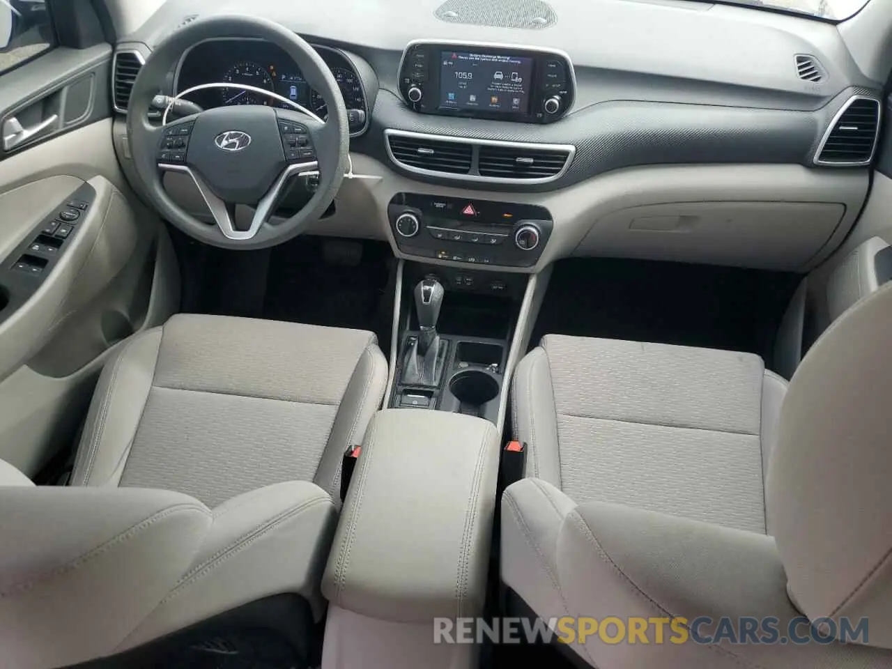 8 Фотография поврежденного автомобиля KM8J23A47KU898847 HYUNDAI TUCSON 2019