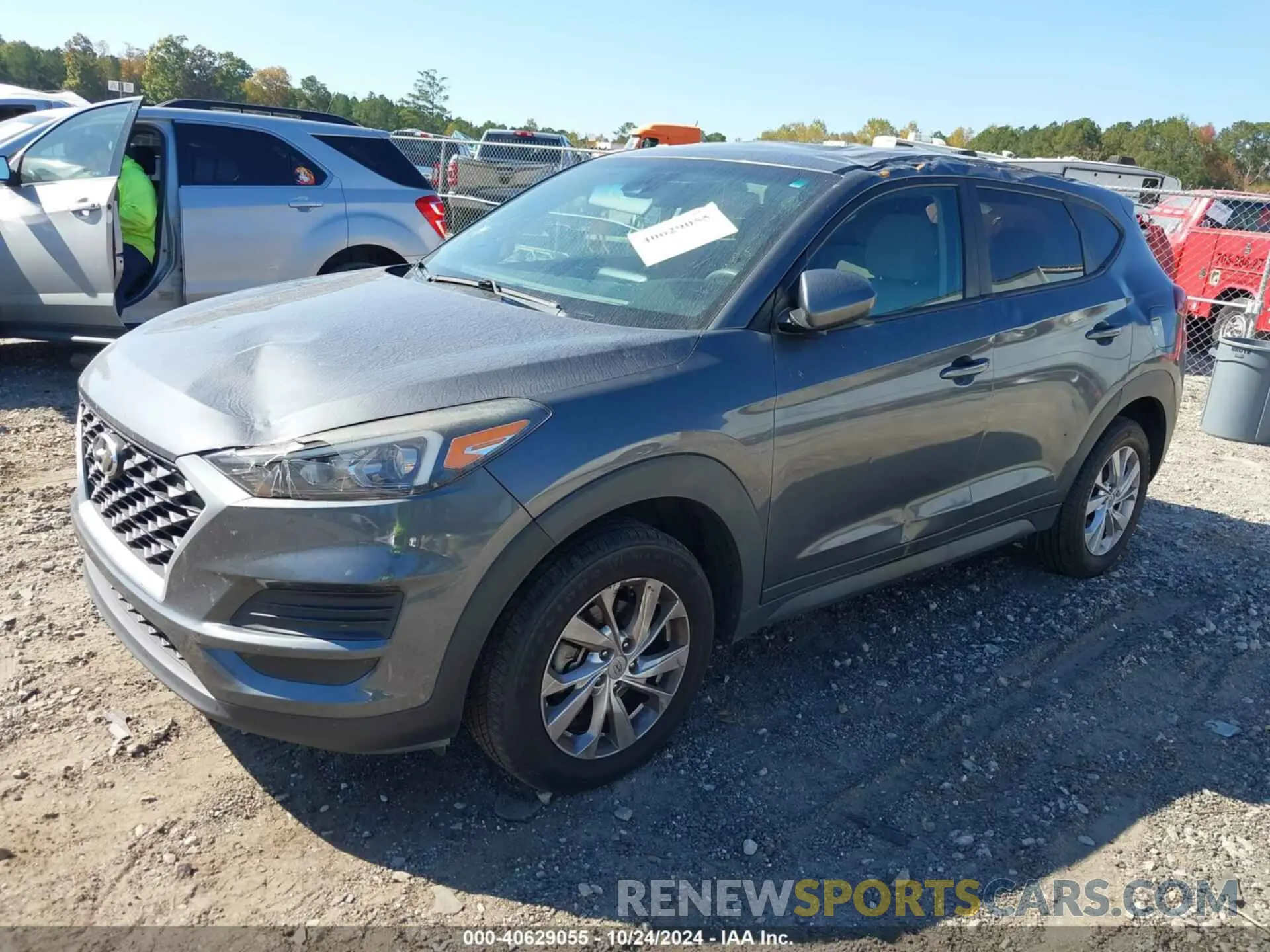 2 Photograph of a damaged car KM8J23A47KU933256 HYUNDAI TUCSON 2019