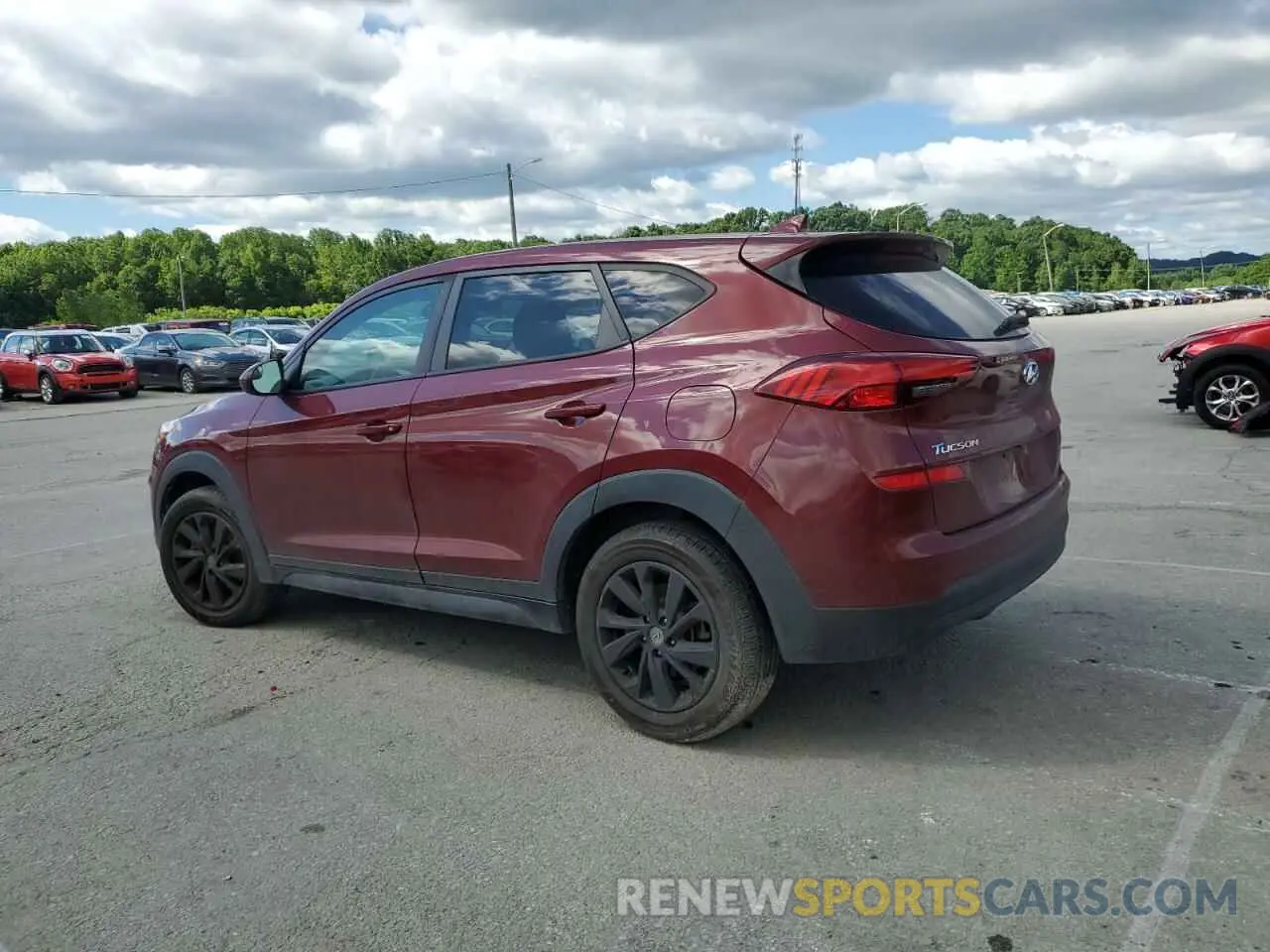2 Фотография поврежденного автомобиля KM8J23A47KU996471 HYUNDAI TUCSON 2019